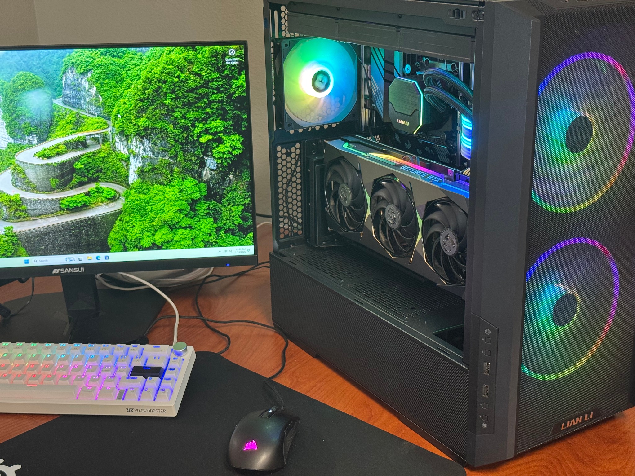 4K KILLER - MSI SUPRIM X RTX 3080 OC 10GB - RYZEN R9 5900XT 16 CORE - 32GB DDR4 3200mt/s - 1TB NVME
