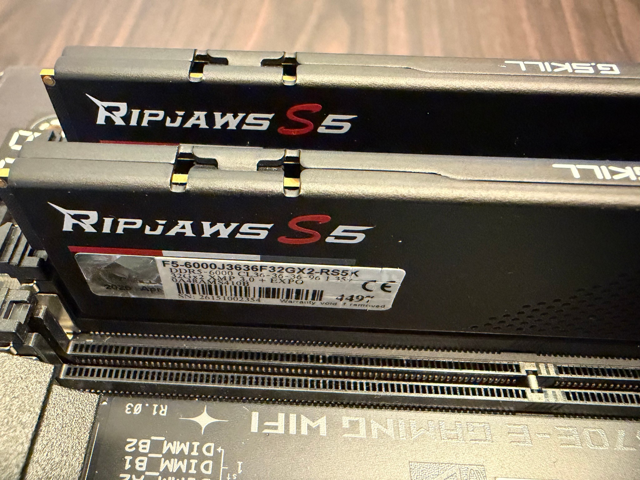 AMD 9800X3D + ROG Strix X870E-E Gaming WiFi + 64GB DDR5 RAM 6000mhz