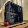 Stealth Black Gaming PC: RX 580 | Ryzen 5 5500