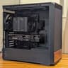 🖤 Ryzen 7 5700X | RTX 3080 | 32GB DDR4 | Blackout + Wood Accent 1440p Gaming PC