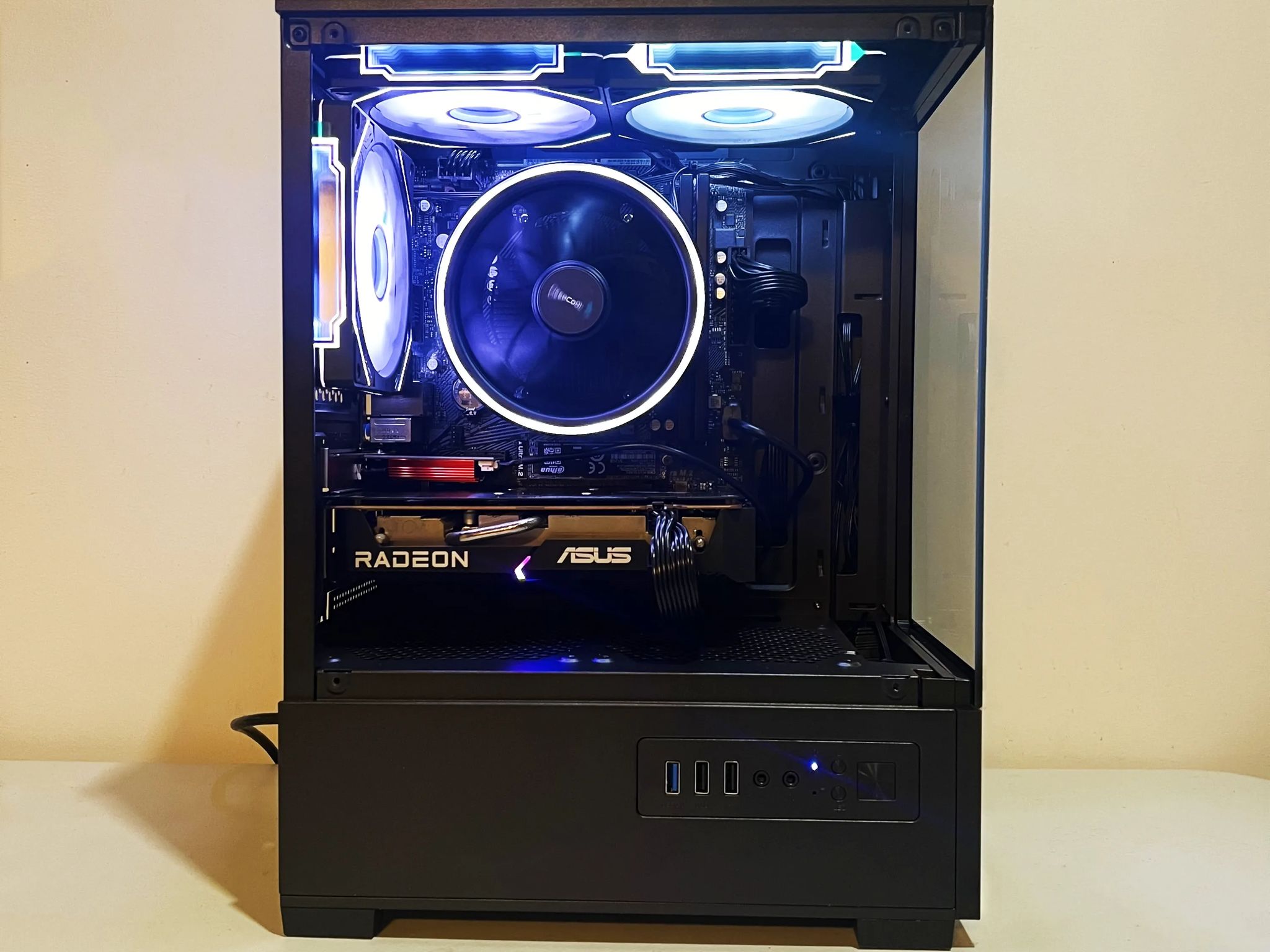 🔥SALE🔥 R5-3500x|RX 6500XT|16GB RAM|WIFI|ARGB Fans|-DepxTech Pre-Built PC
