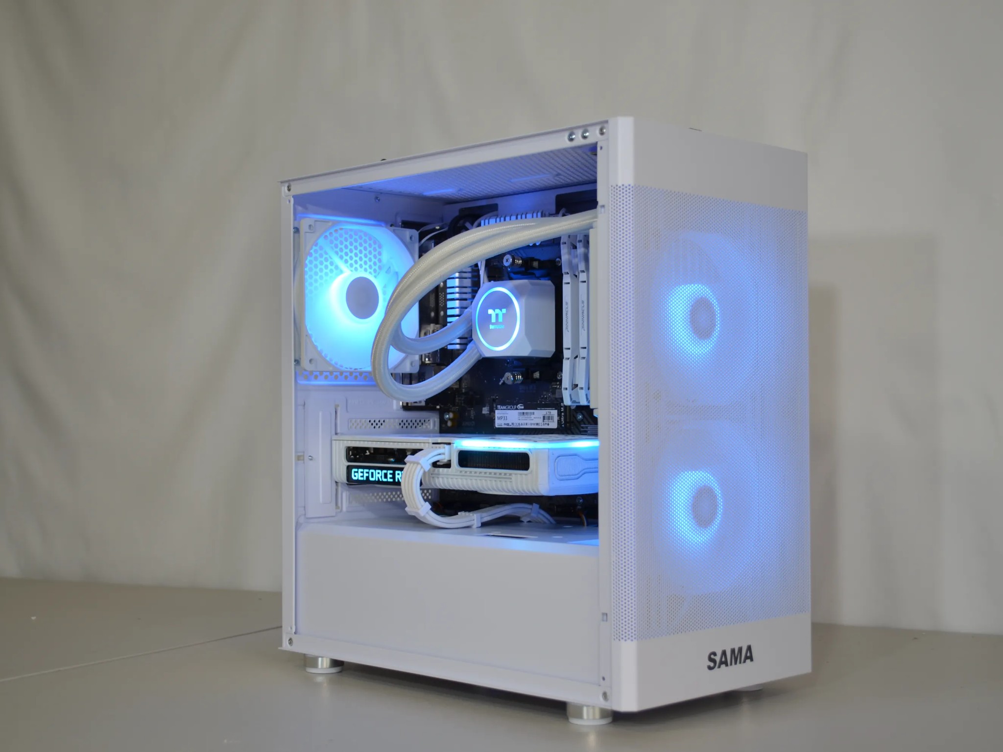 ⚪White Out V3⚪ - RTX 3060ti | Ryzen 5 5500| 1tb NVMe | Windows 11 FULLY Activated