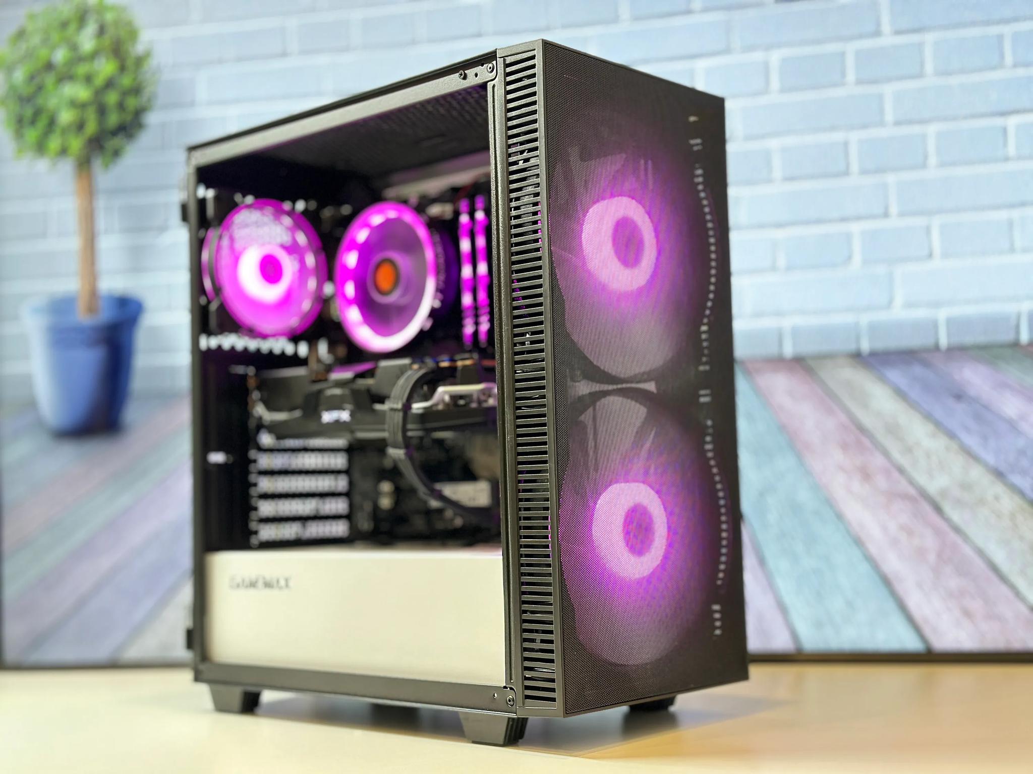 🪀Gaming PC🪀 AMD RX 5600XT 🪀Ryzen 5 4500 6-Core 🪀16GB DDR4 RAM🪀500GB NVME SSD