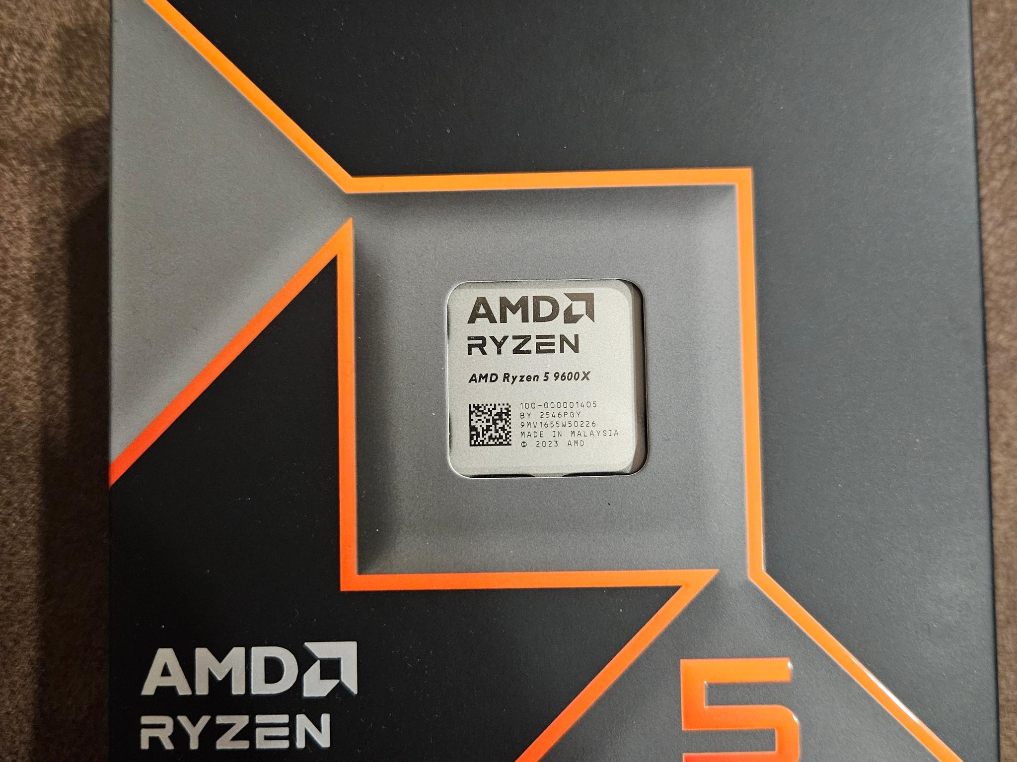 New Sealed in box AMD Ryzen 5 9600X