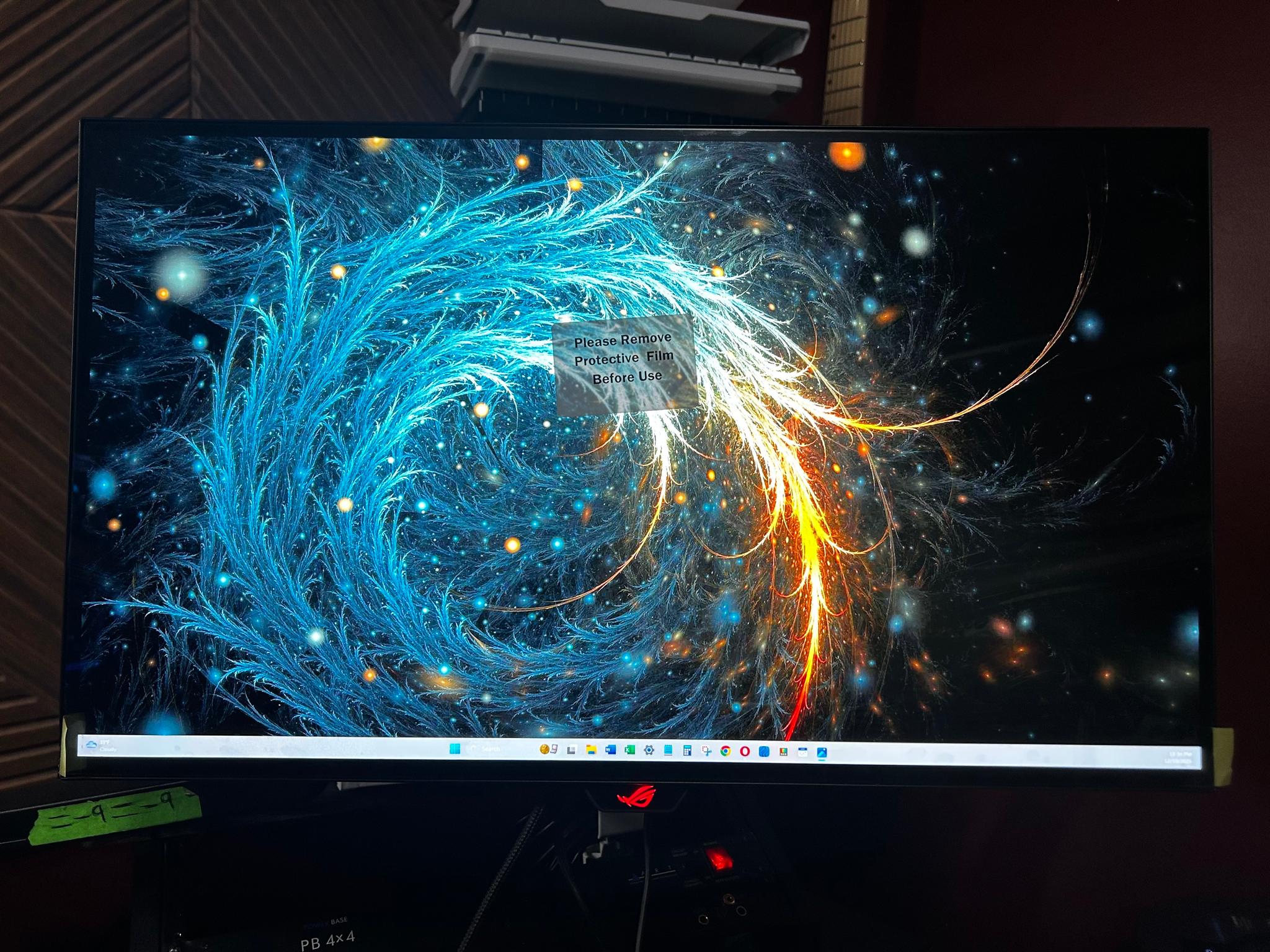 ASUS ROG Swift 27" 2K QHD (2560 x 1440) 240Hz Gaming Monitor (PG27AQDM) (Screen Protector Still On!)