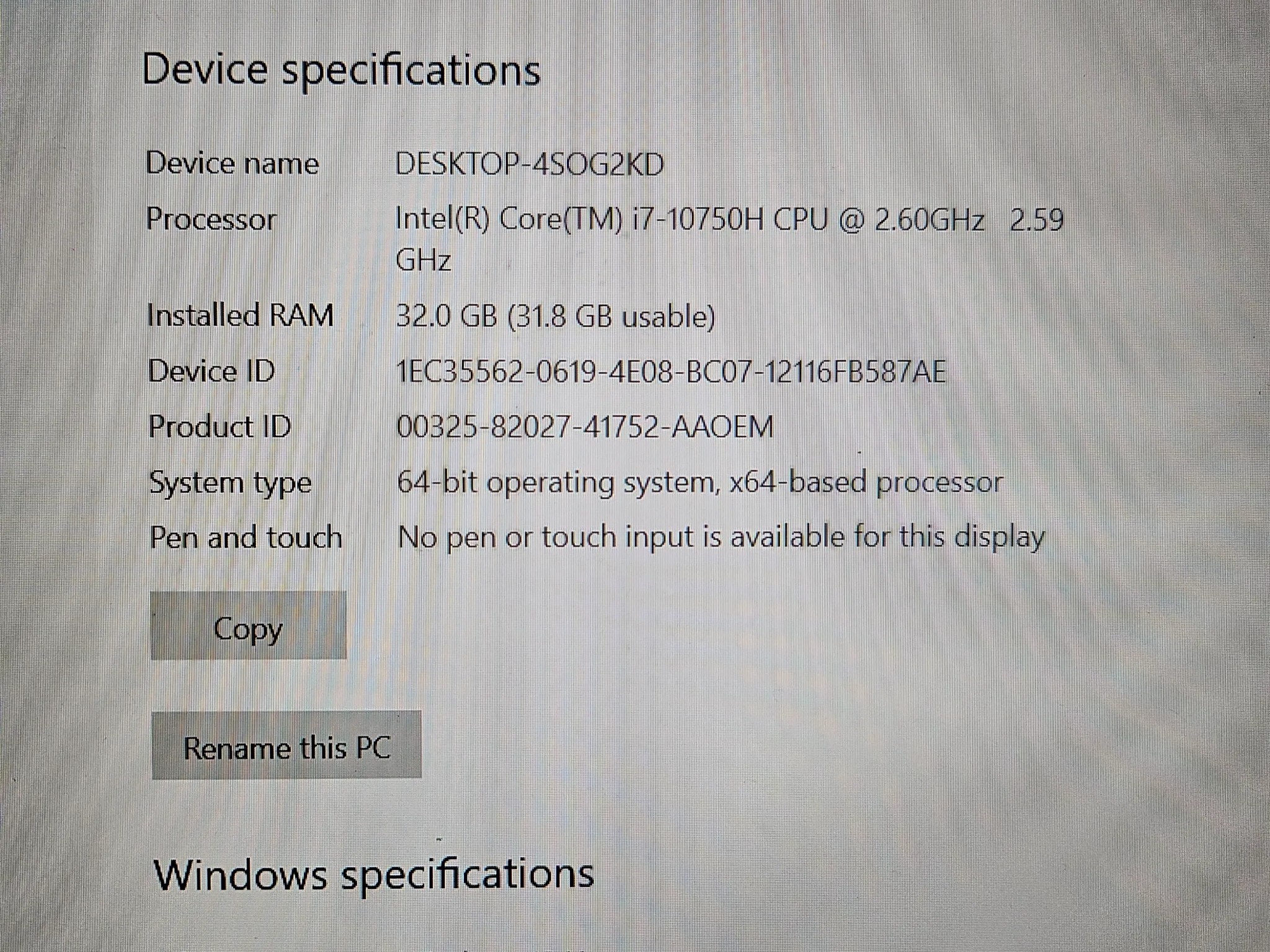 MSI GE66 Raider 15.6" 240Hz i7-10750H 32GB RAM 1TB SSD RTX 3070 Laptop