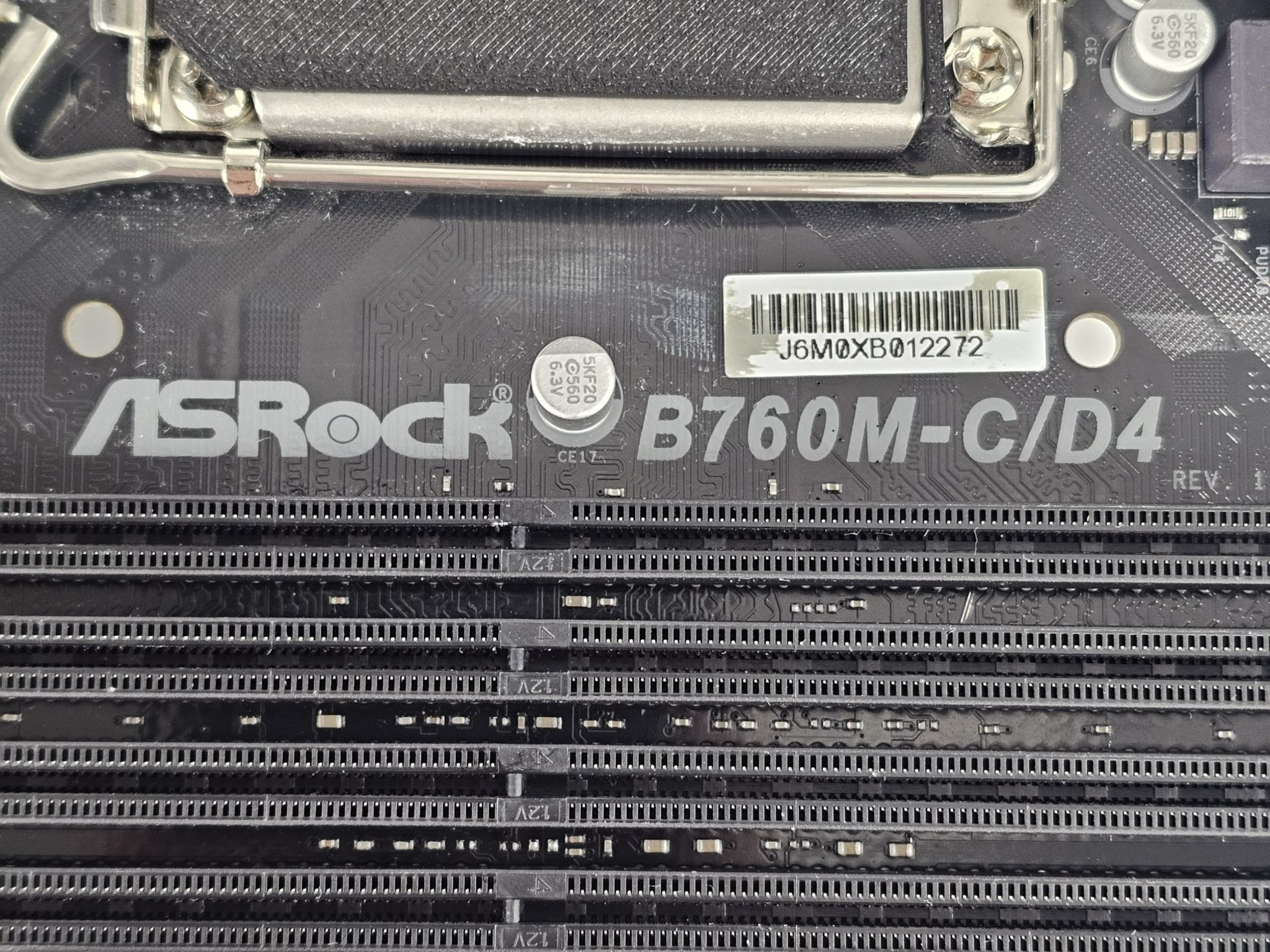 ASRock B760M-C/D4 LGA1700 DDR4 mATX Motherboard