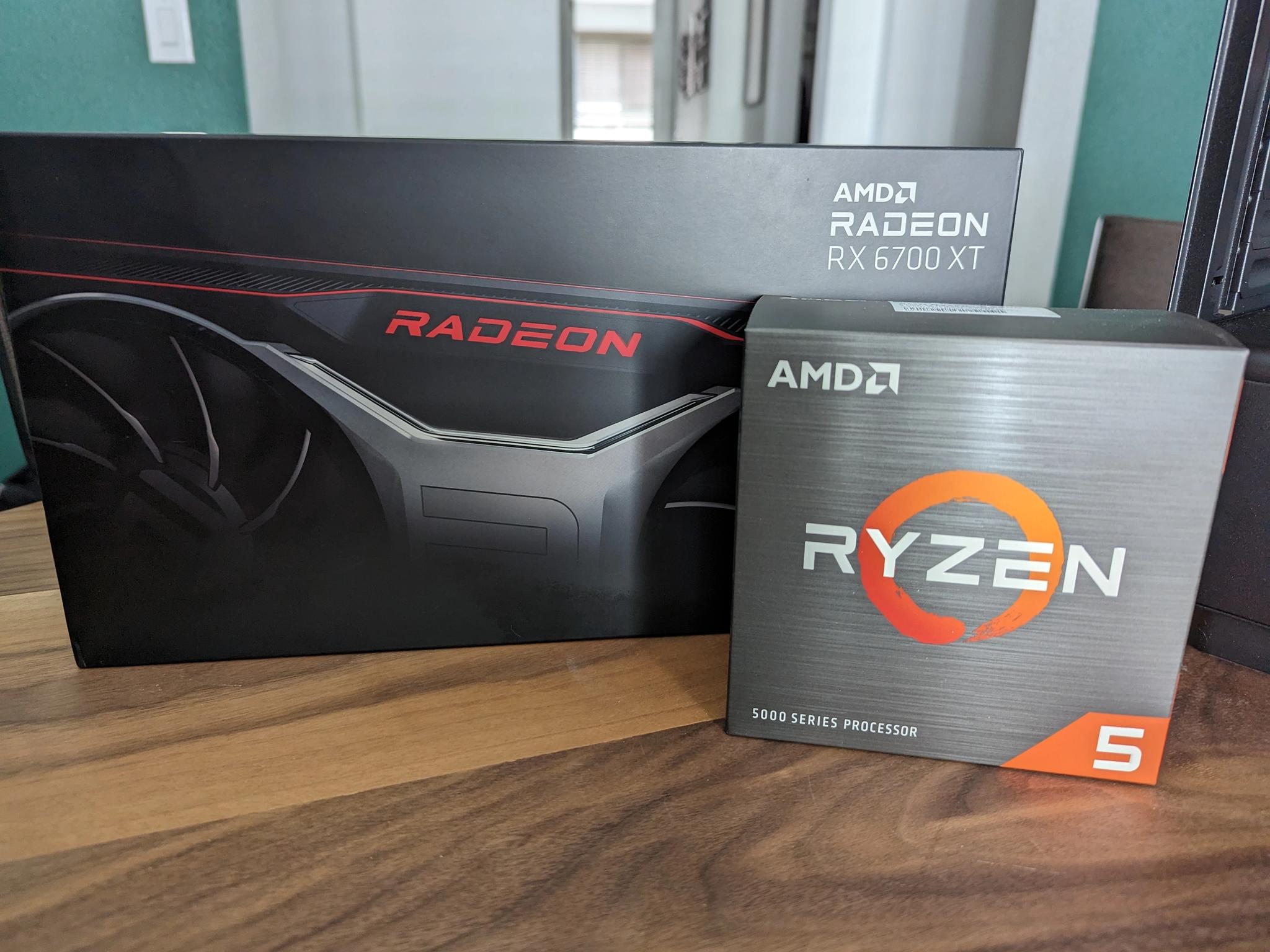 All AMD Clean Custom Build - Ryzen 5 5600/Radeon RX 6700XT 12GB