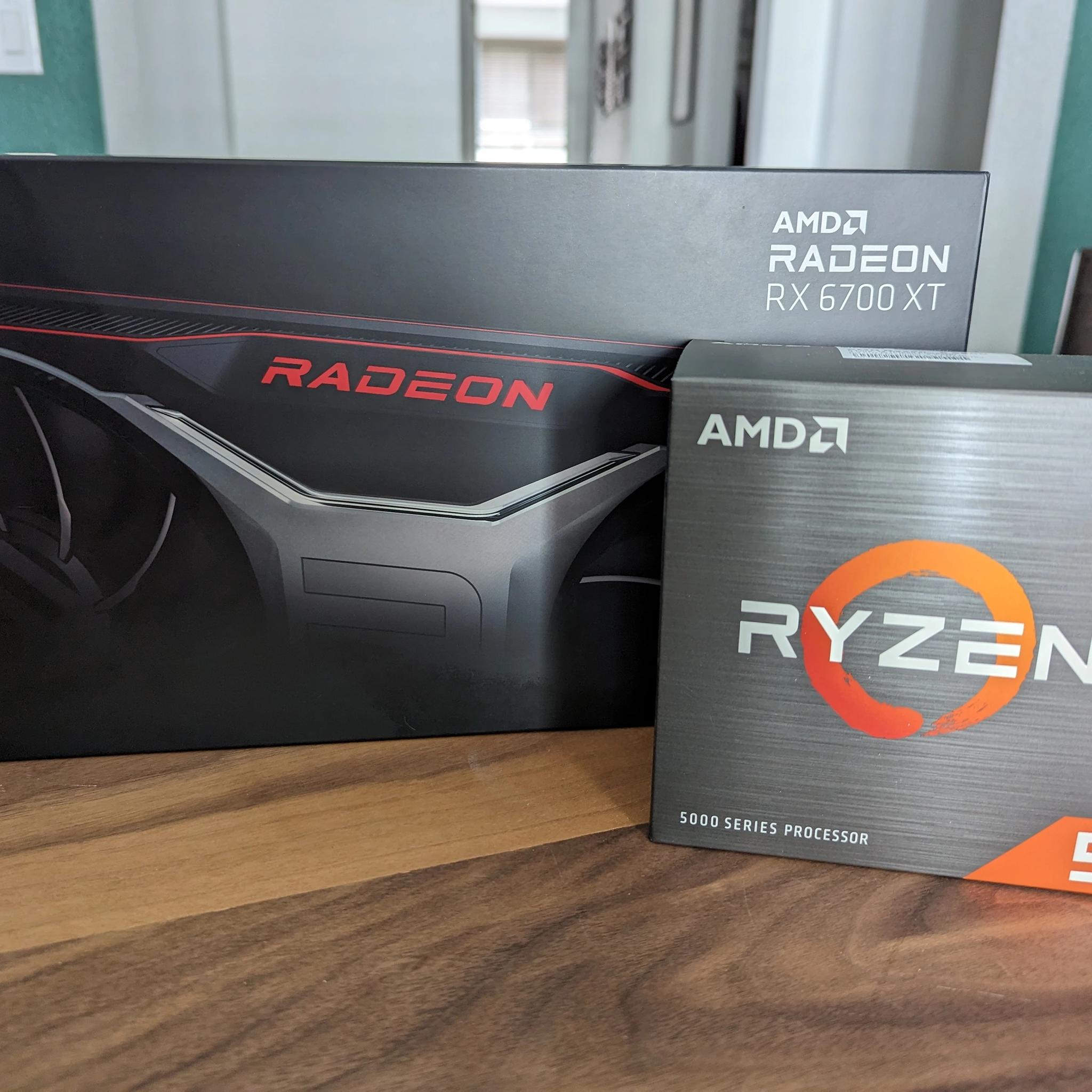 All AMD Clean Custom Build - Ryzen 5 5600/Radeon RX 6700XT 12GB/32GB DDR4/1TB SSD
