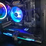 Custom Mid Range Gaming PC, AM5, DDR5, Black