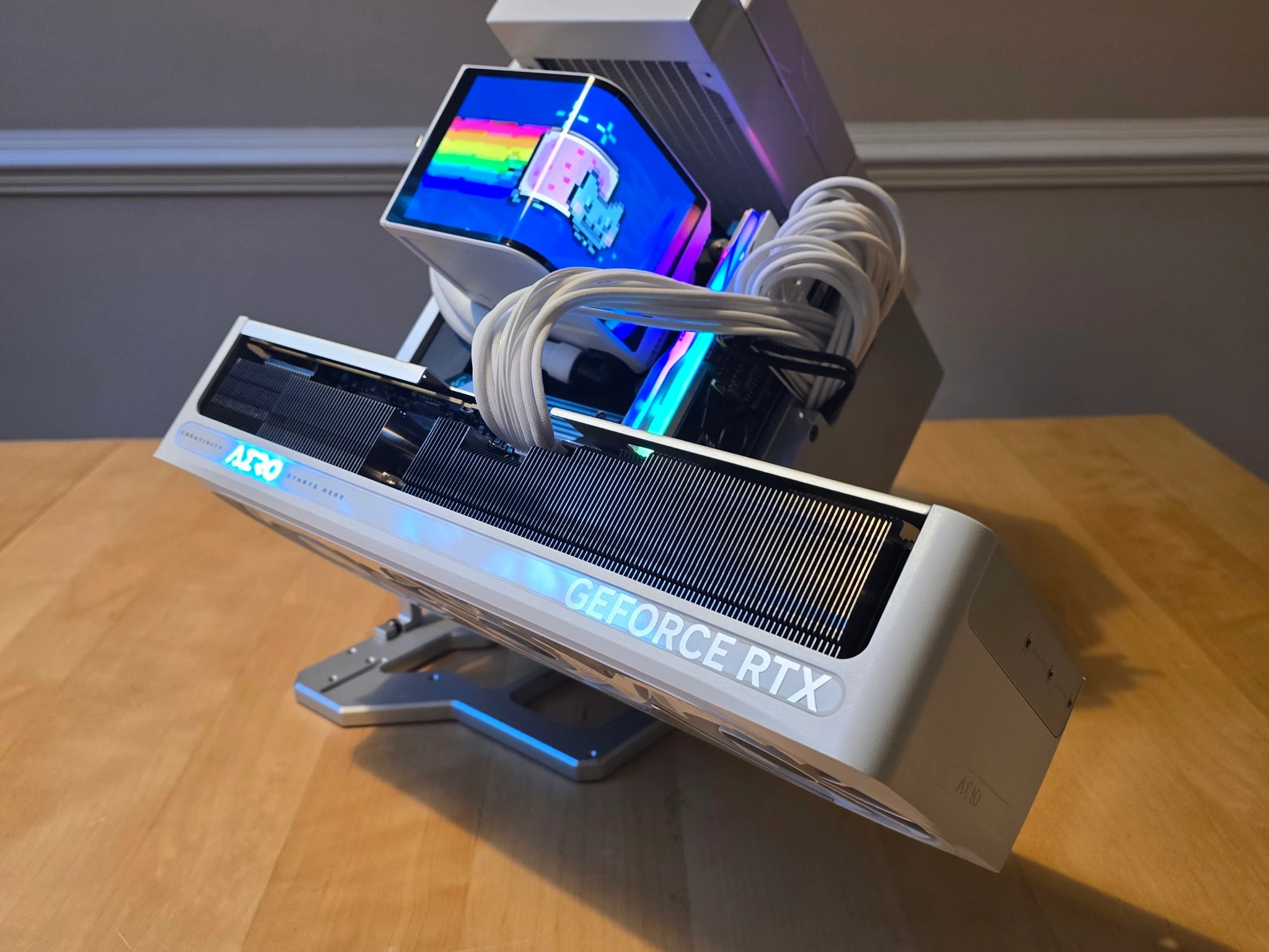 Xmas Sale! 1440p/4K "Silver Monster X3D" Skeleton | Nvidia RTX 5070Ti