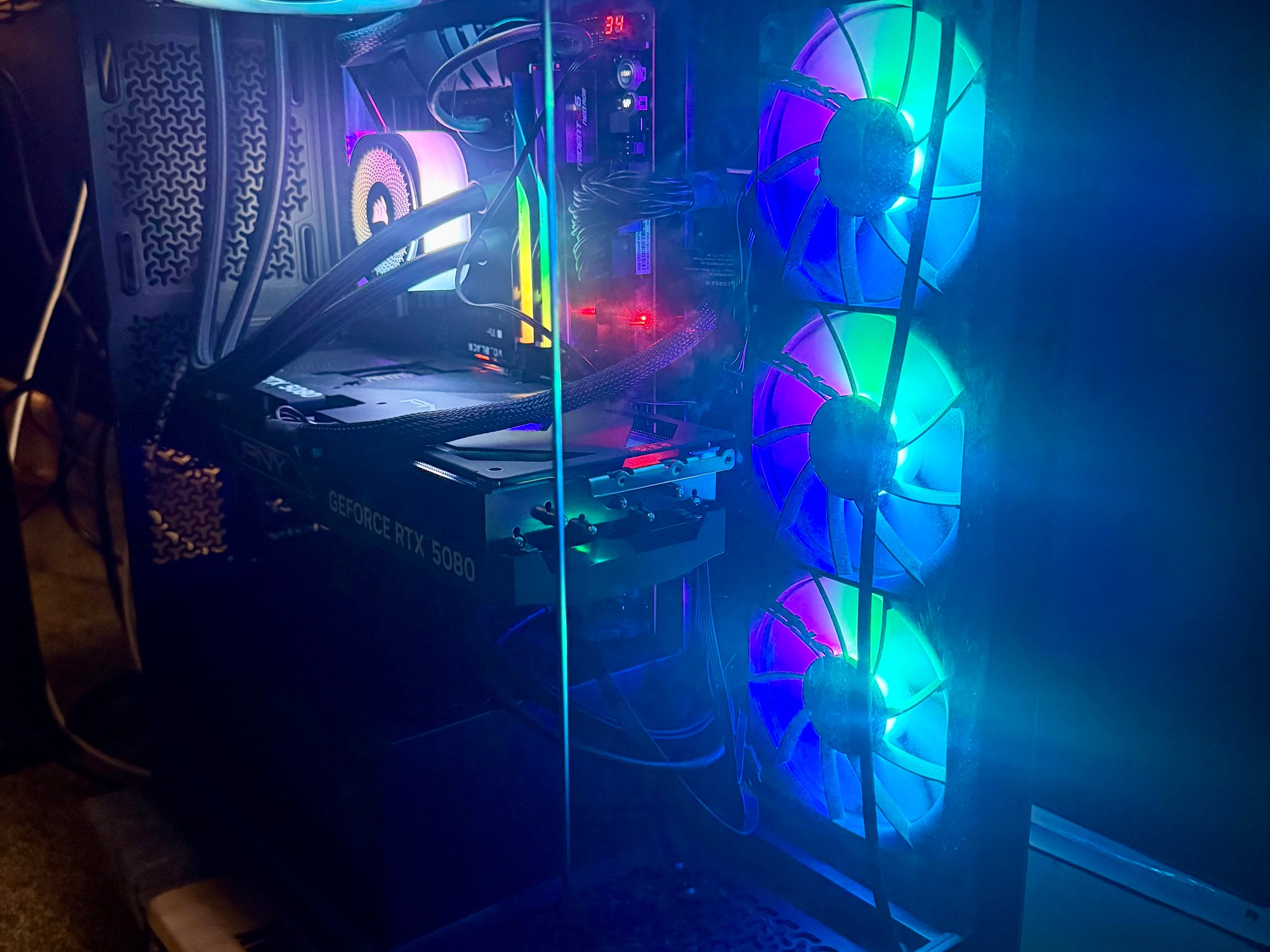 GeForce RTX 5080 Custom Gaming PC - Ryzen 9 9950X3D, 64GB RAM, 1TB NVMe SSD
