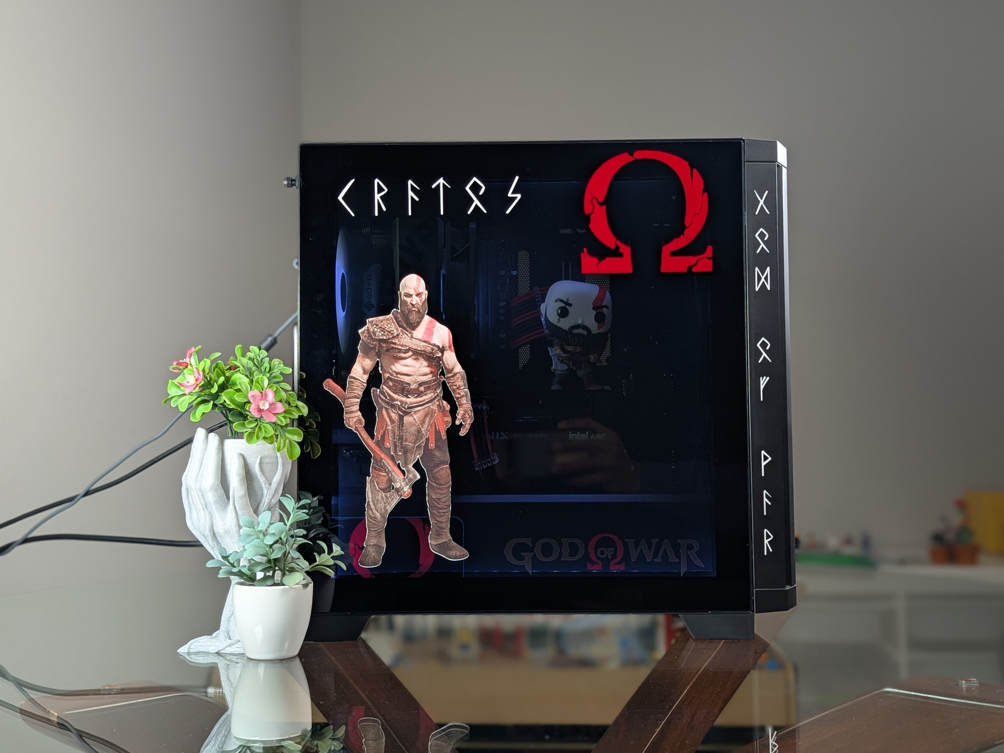 The God of War: Kratos | 1440p Gamer | Intel I5-14400F + Intel ARC B580 | 1TB SSD | 1...