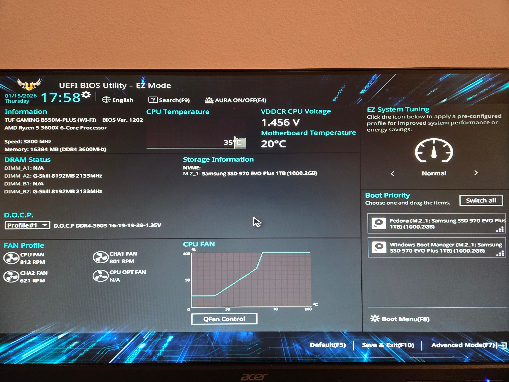 16gb DDR4, AMD 3600X + Cooler, Asus TUF B550M Plus Wifi, Fractal Design Mini C (More Info in Desc)