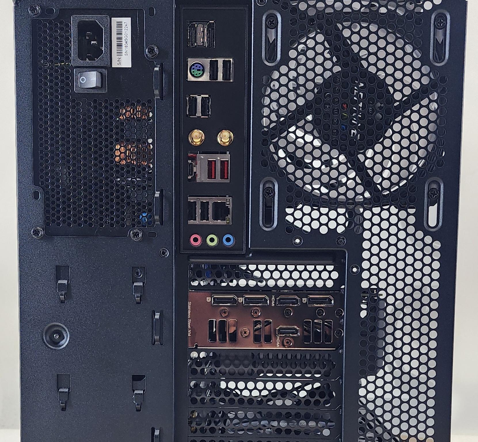 Gaming PC Ryzen 7 7800X3D 32GB RAM 1TB SSD RTX 4070 Ti 12GB Windows 11 Computer