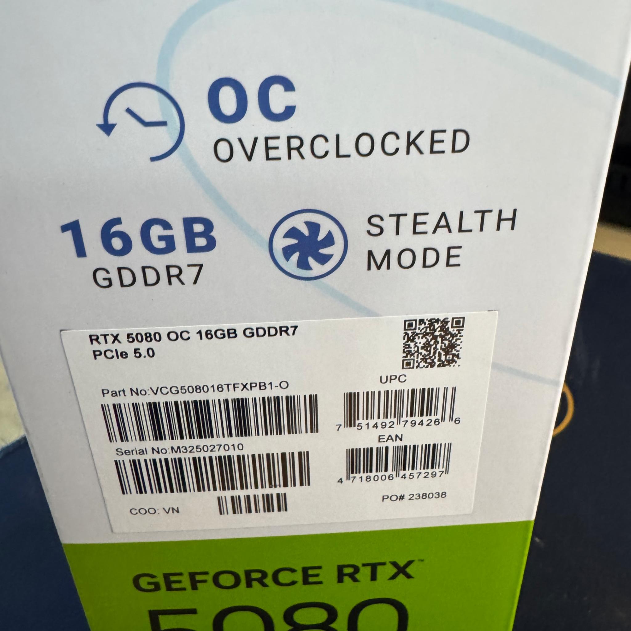Rtx 5080 pny