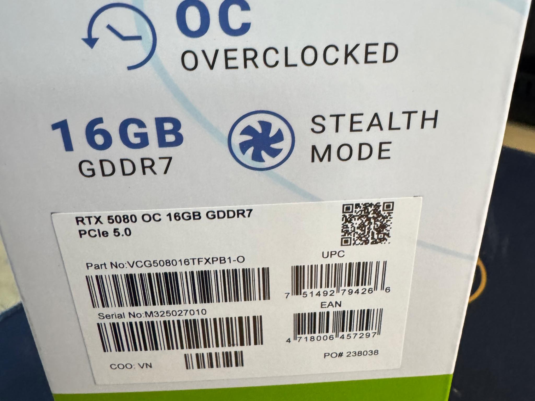Rtx 5080 pny