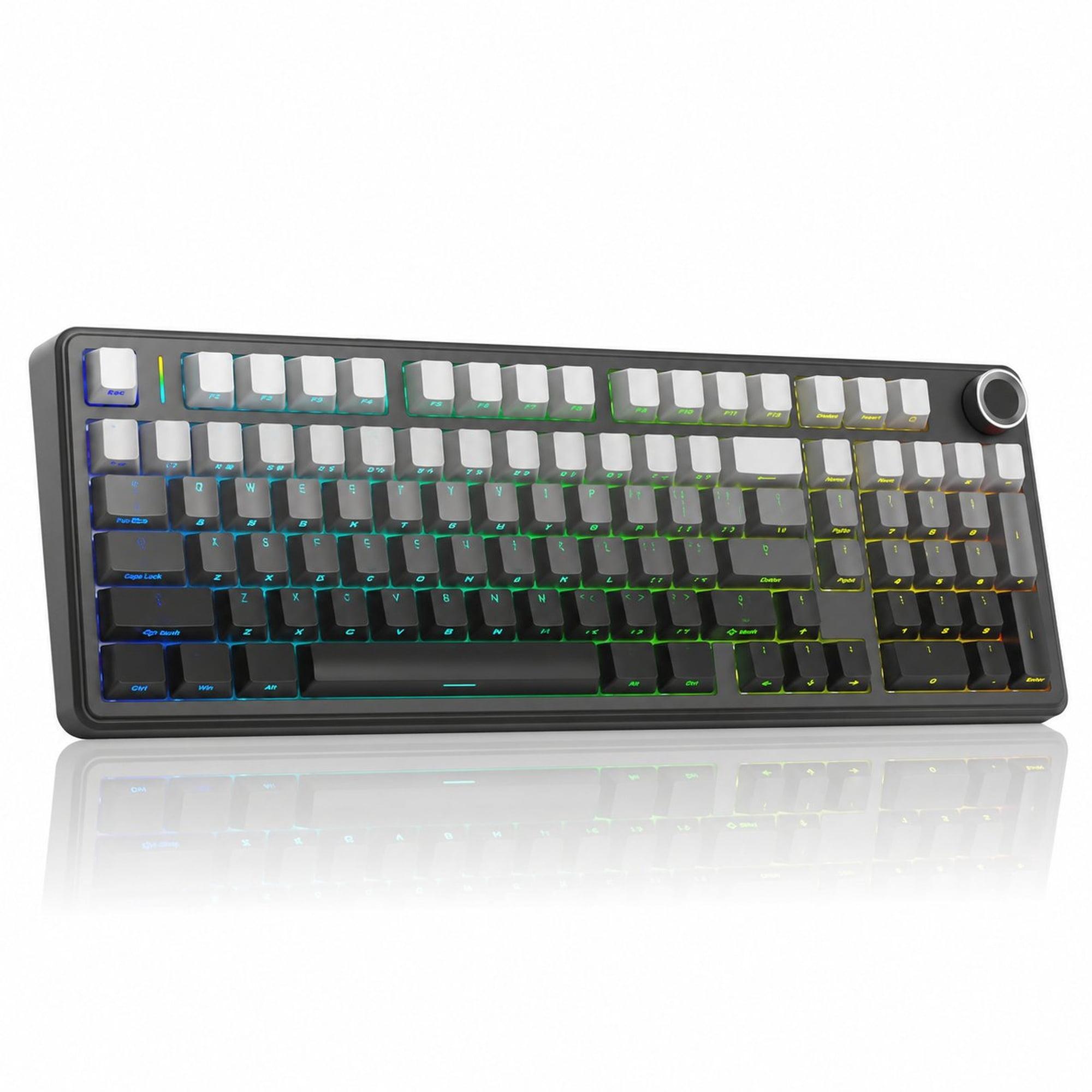AULA F99 PRO (BRAND NEW) Black, Wireless Mechanical 95% LEOBOG Nimbus Switches w/ Knob
