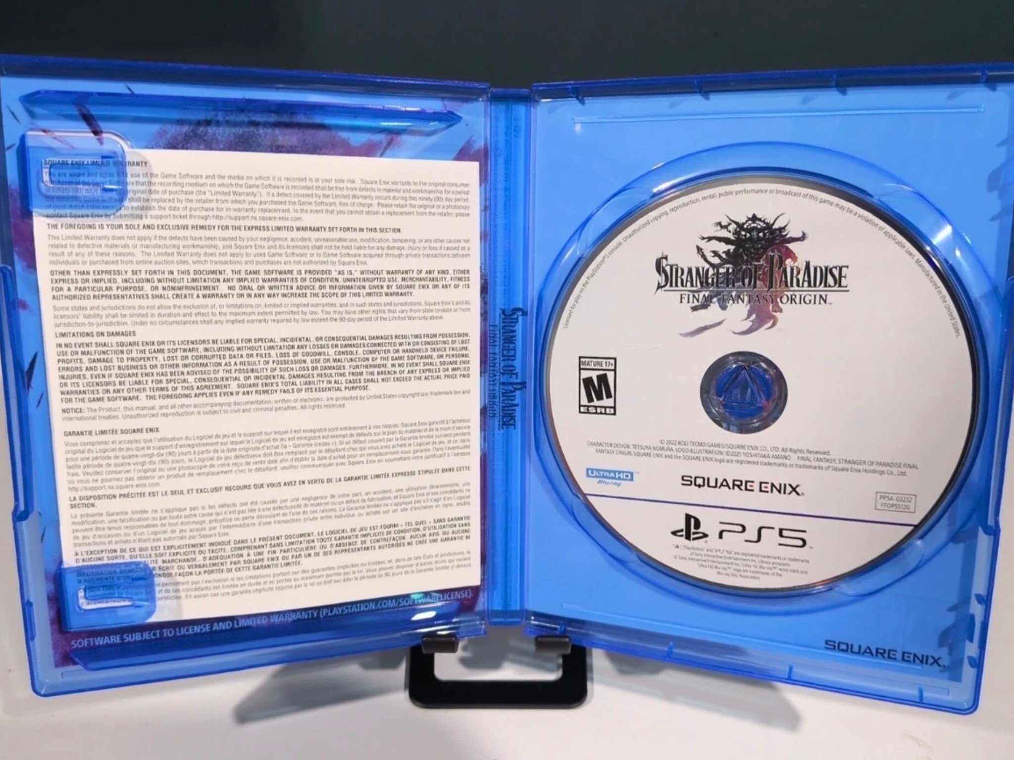 Stranger of Paradise Final Fantasy Origin Sony PlayStation 5, 2022 CIB