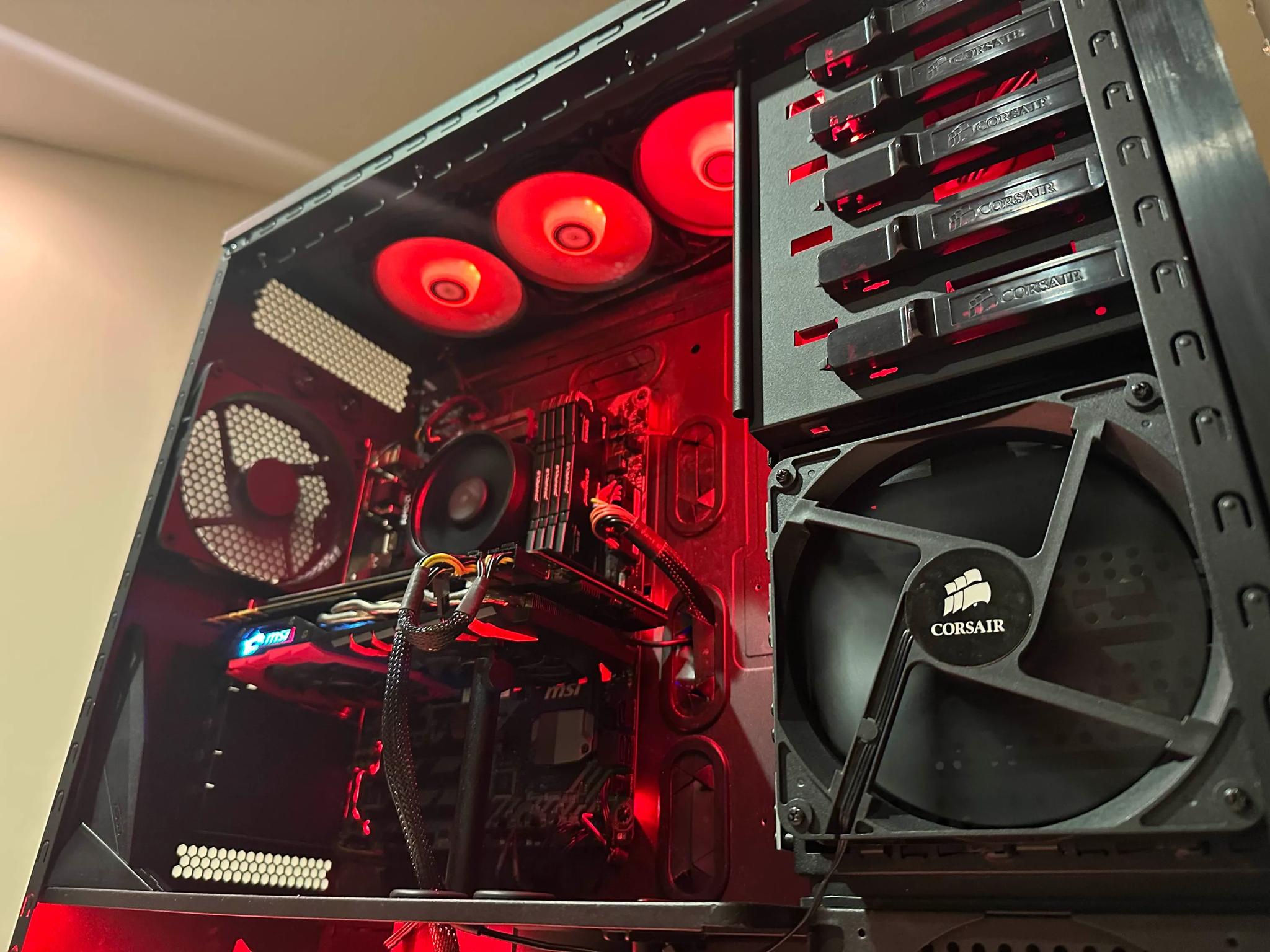 Gaming PC - AMD Ryzen 5 1600 | MSI NVIDIA GeForce GTX 1070 | 32GB RAM | 1TB SSD