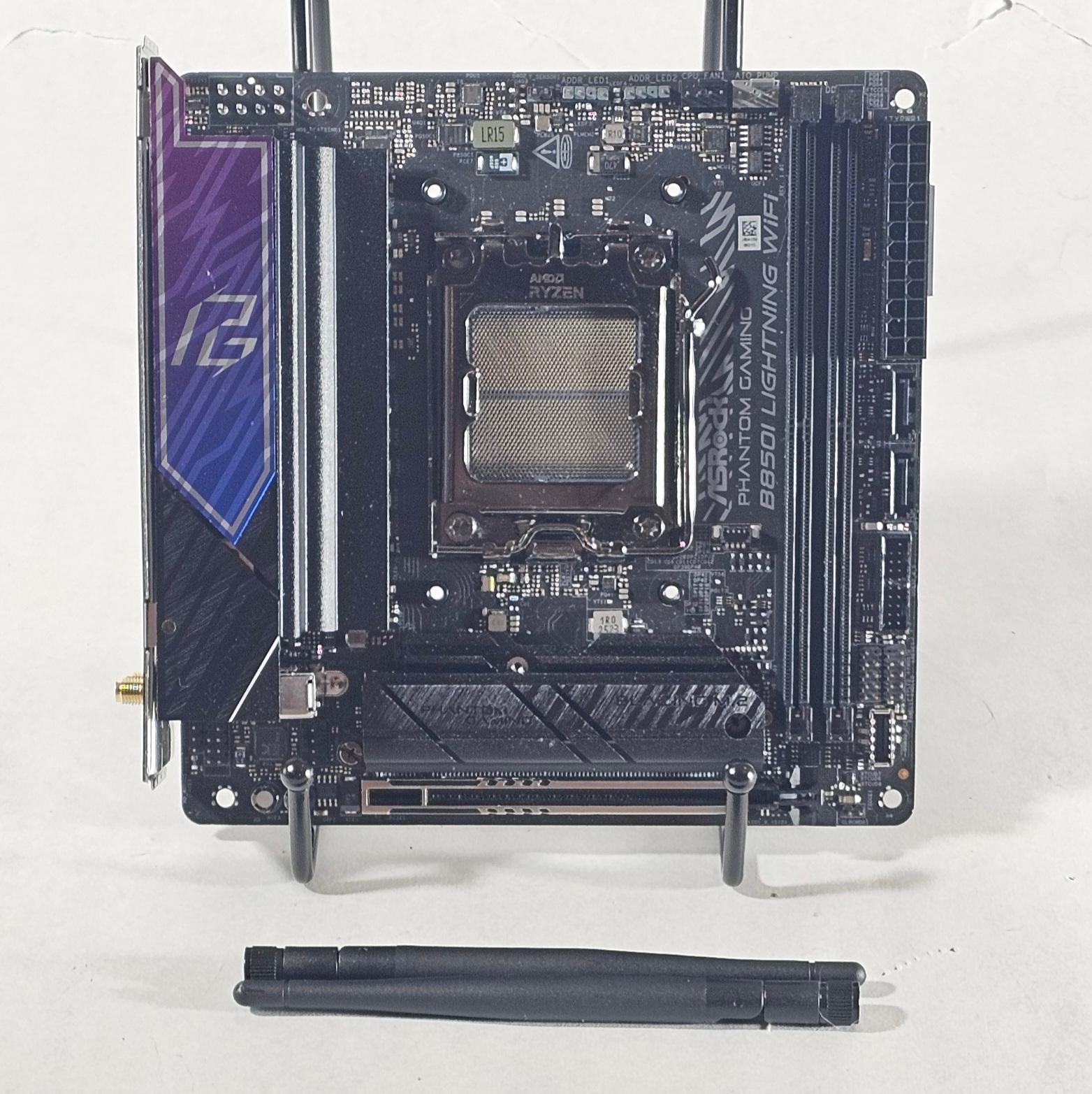 ASRock B850I Phantom Gaming AMD AM5 DDR5 ITX Motherboard
