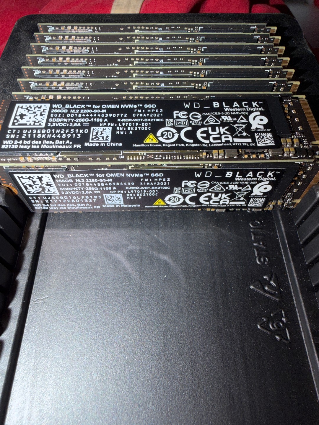1 x New Tested WD Black NVME M.2 2280 256GB SSD | Jawa