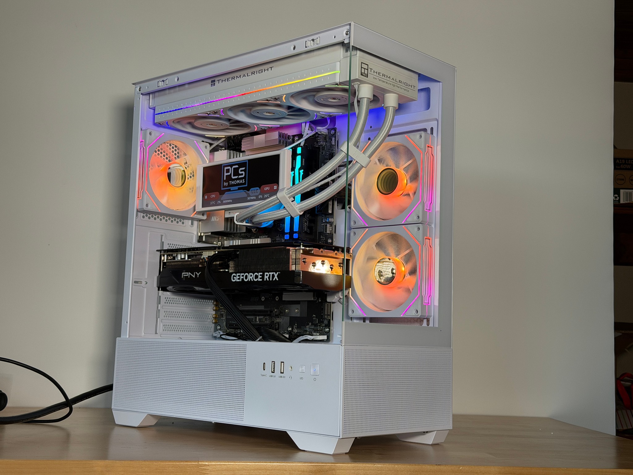 RTX 5070ti Ryzen 7 9800x3d Gaming PC