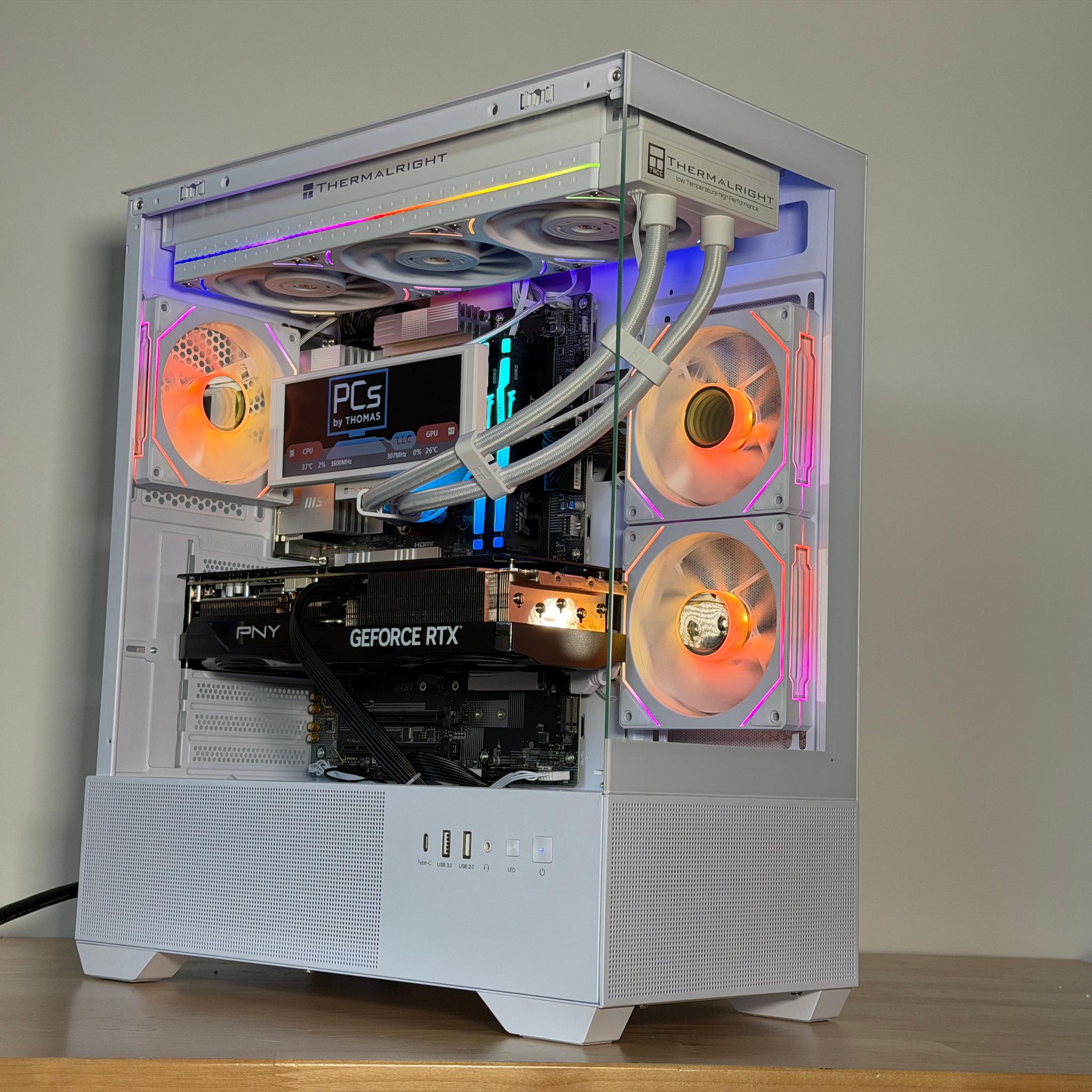 RTX 5070ti Ryzen 7 9800x3d Gaming PC