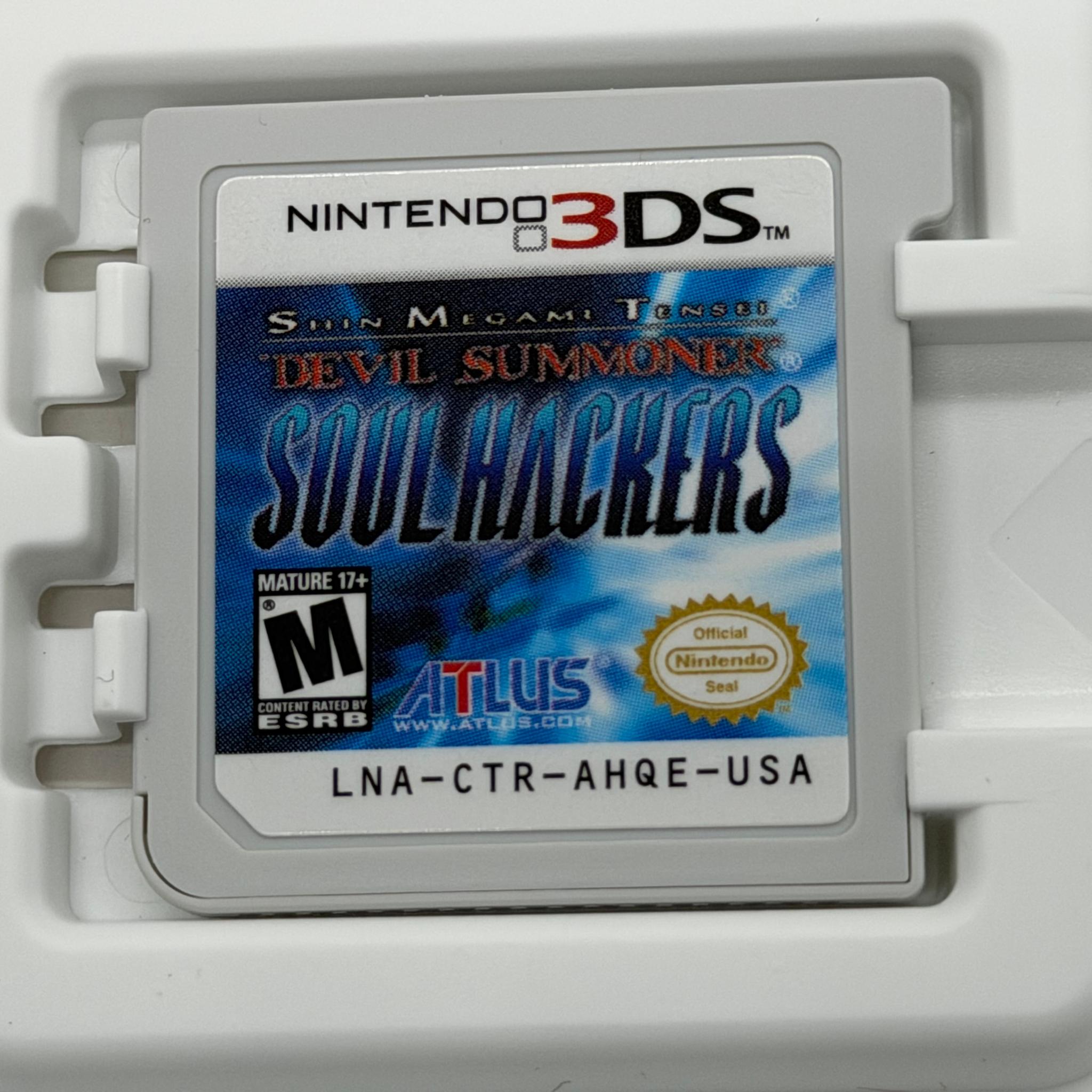 Shin Megami Tensei DeShin Megami Tensei Devil Summoner Soul Hackers Nintendo 3DS