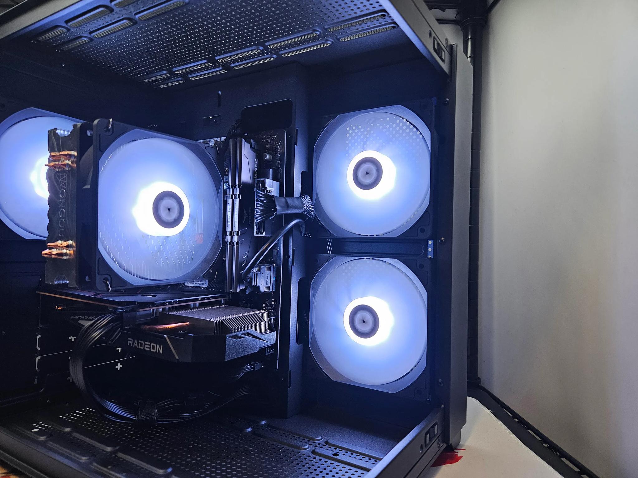 Limited time deal! Dark side Air Rig Ryzen 5 5500 / 16GB DDR4 / 512GB SSD / RX6500XT