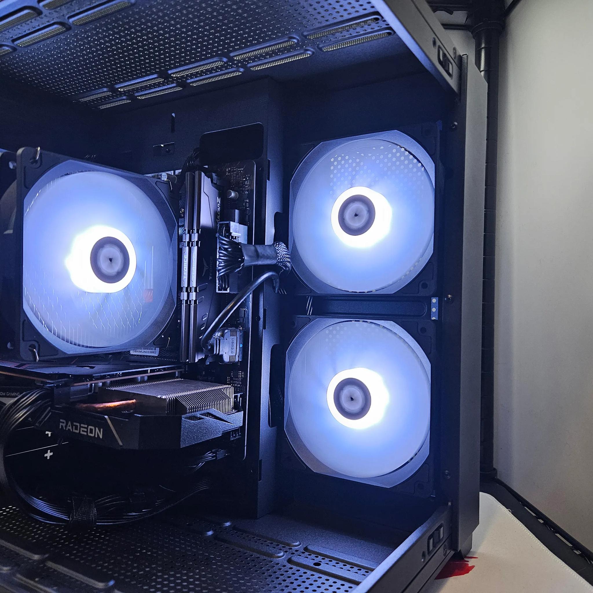 Limited time deal! Dark side Air Rig Ryzen 5 5500 / 16GB DDR4 / 512GB SSD / RX6500XT