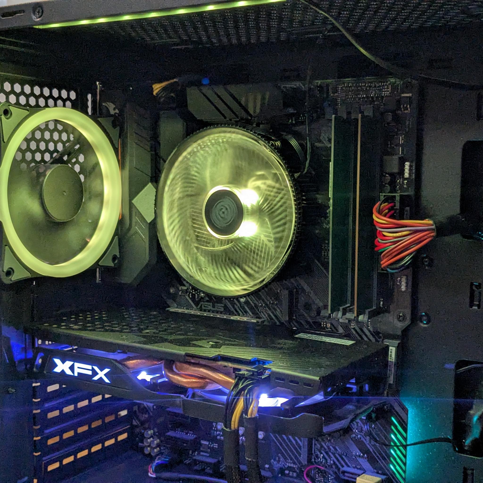 AM4 Upgrade Path | 140 FPS Fortnite | R5 1600AF, RX 570 8GB, 500GB SSD, RGB, Win11