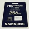 Samsung PRO Ultimate 256GB UHS I micro SDXC Card SD Adapter MB MY256SA WW