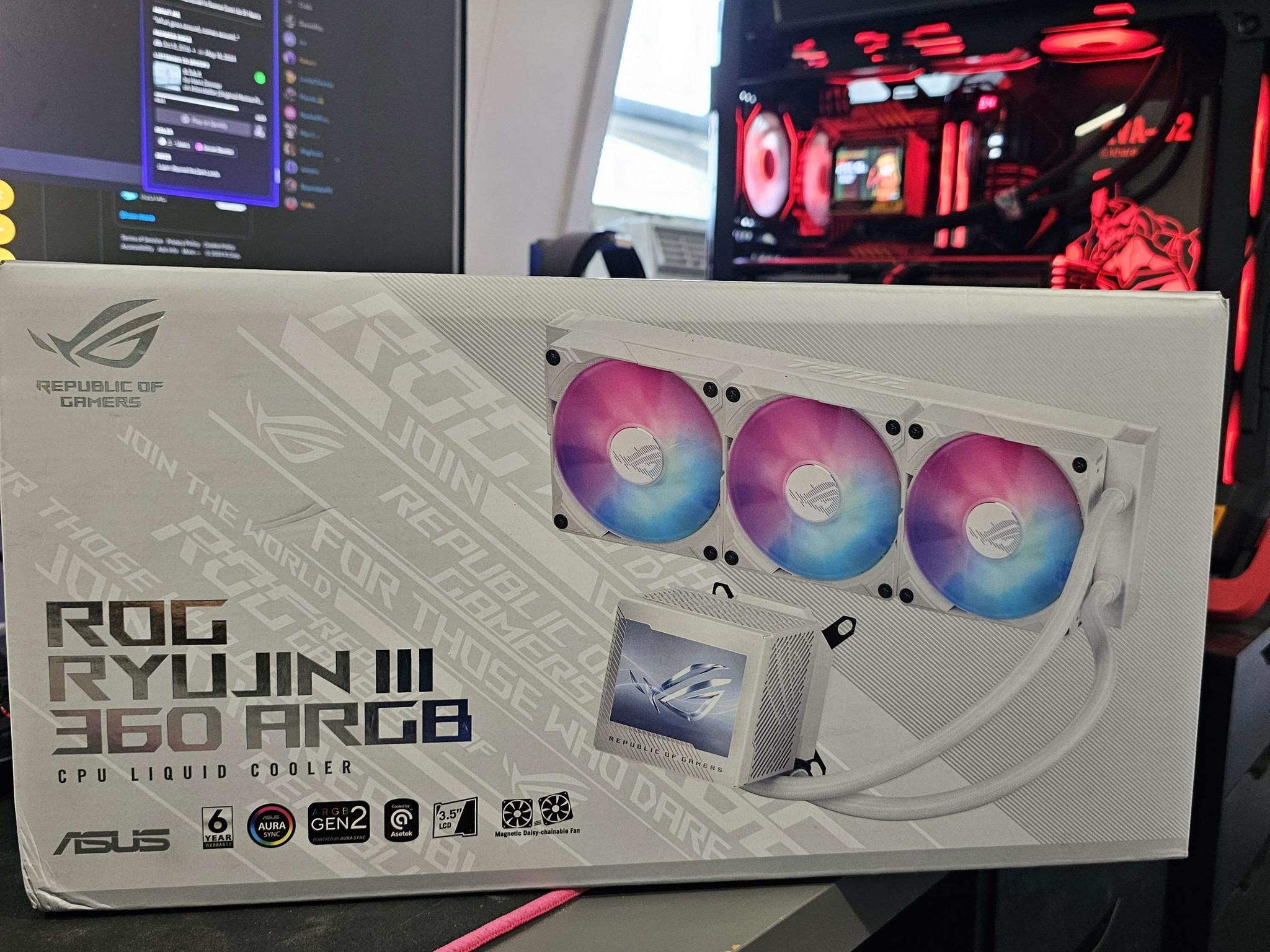 ASUS ROG RYUJIN III 360 ARGB White Edition