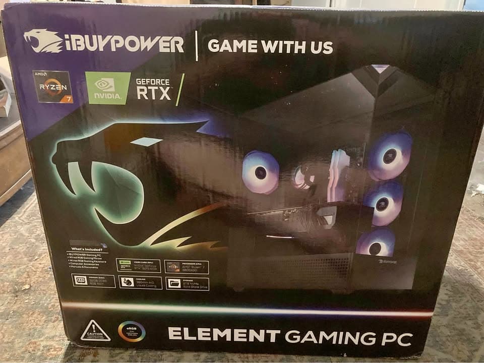 IBUYPOWER Gaming PC/Desktop! 9800X3D/32GB DDR5/RTX 5070