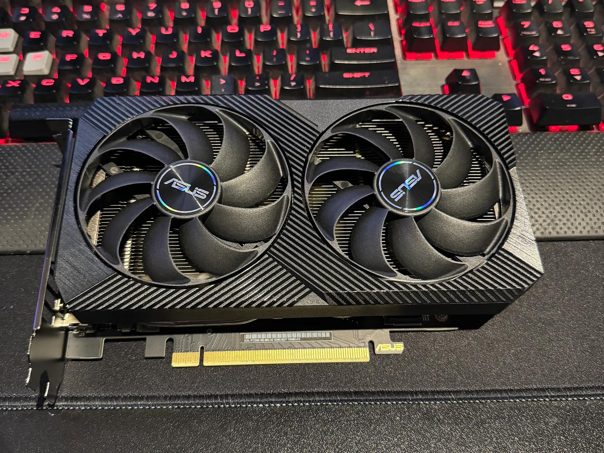 ASUS Dual NVIDIA GeForce RTX 3060 OC Edition 8GB GDDR6 Gaming Graphics Card