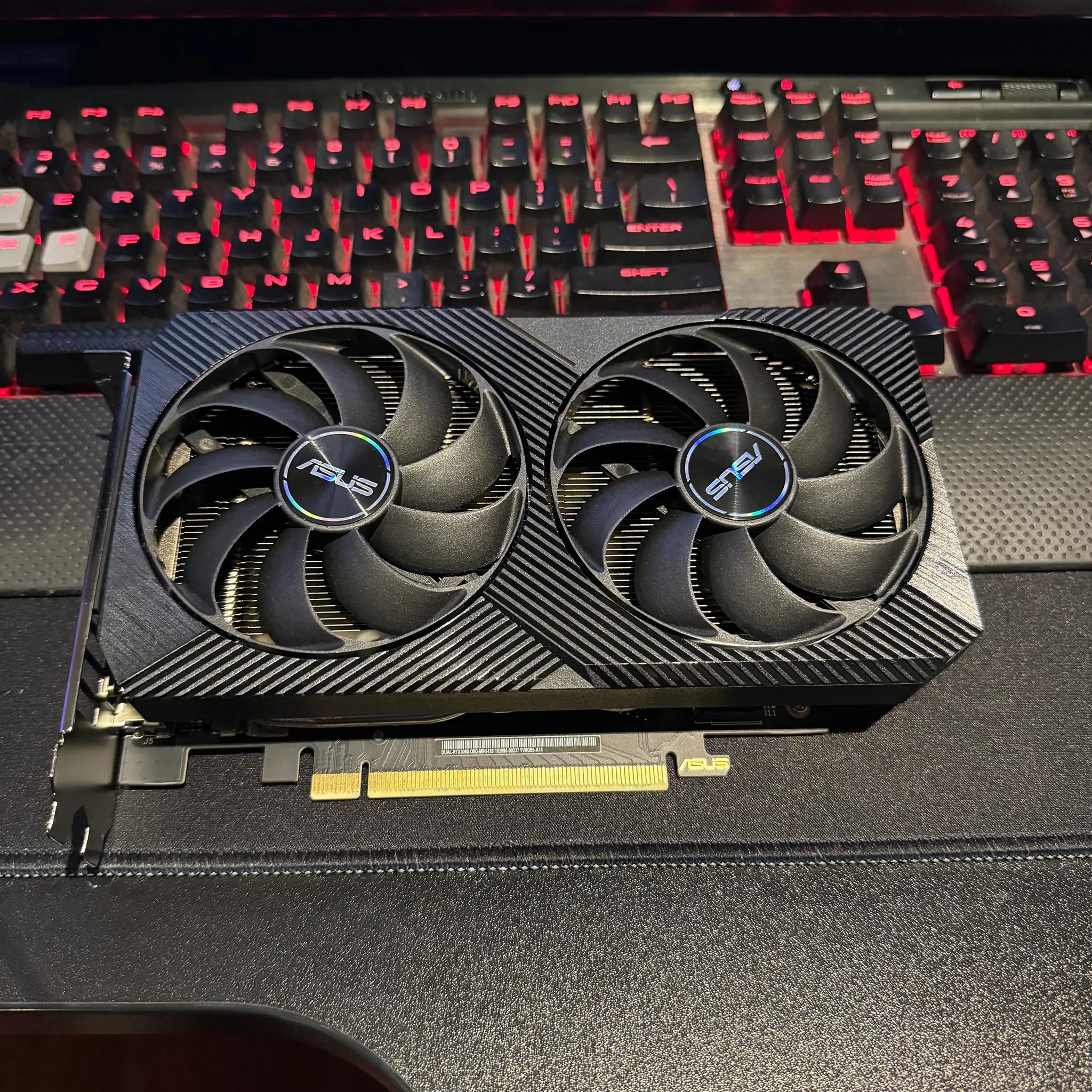 ASUS Dual NVIDIA GeForce RTX 3060 OC Edition 8GB GDDR6 Gaming Graphics Card
