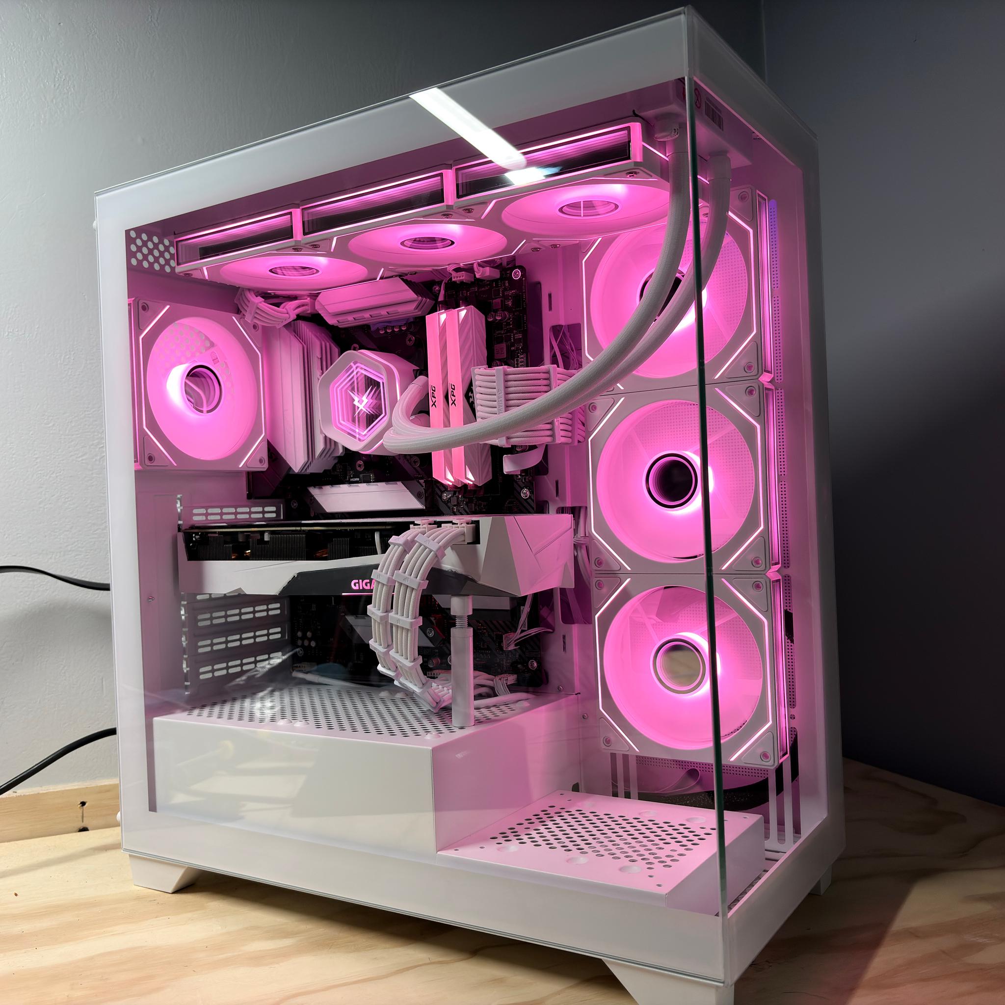 🧊❄️ Glacier Series Gaming PC / RTX 3070 + Ryzen 7 / NVMe SSD / Ready to Play! ❄️🧊