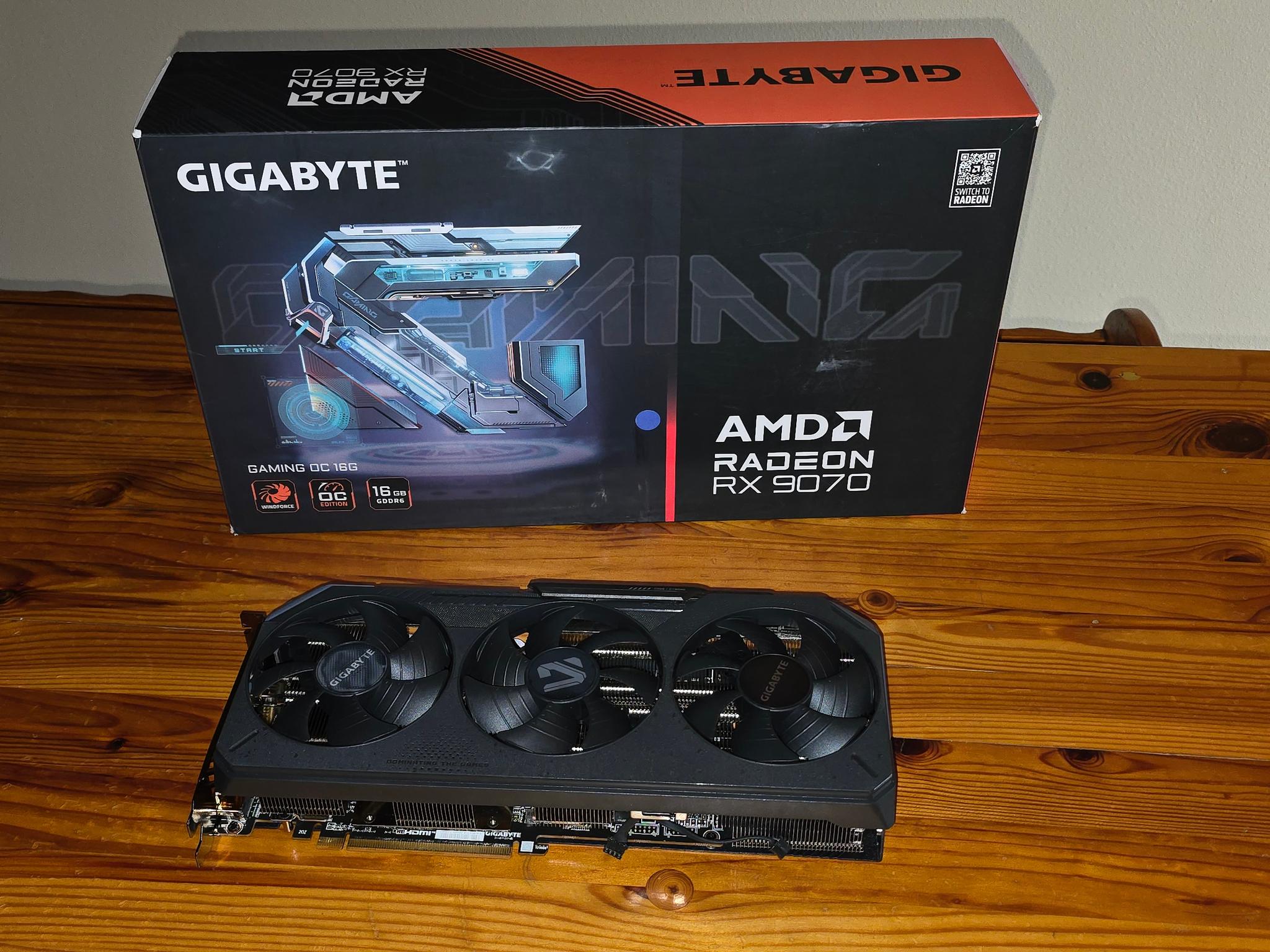 Gigabyte RX 9070 16GB