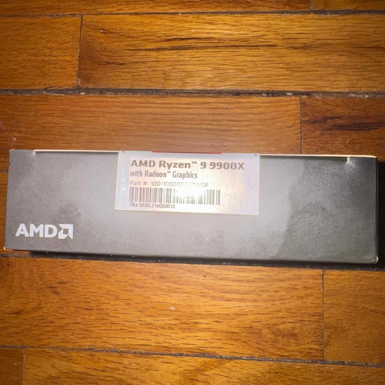 AMD Ryzen 9 9900X (9000 Series) CPU Processor Gaming PC Computer Desktop Part