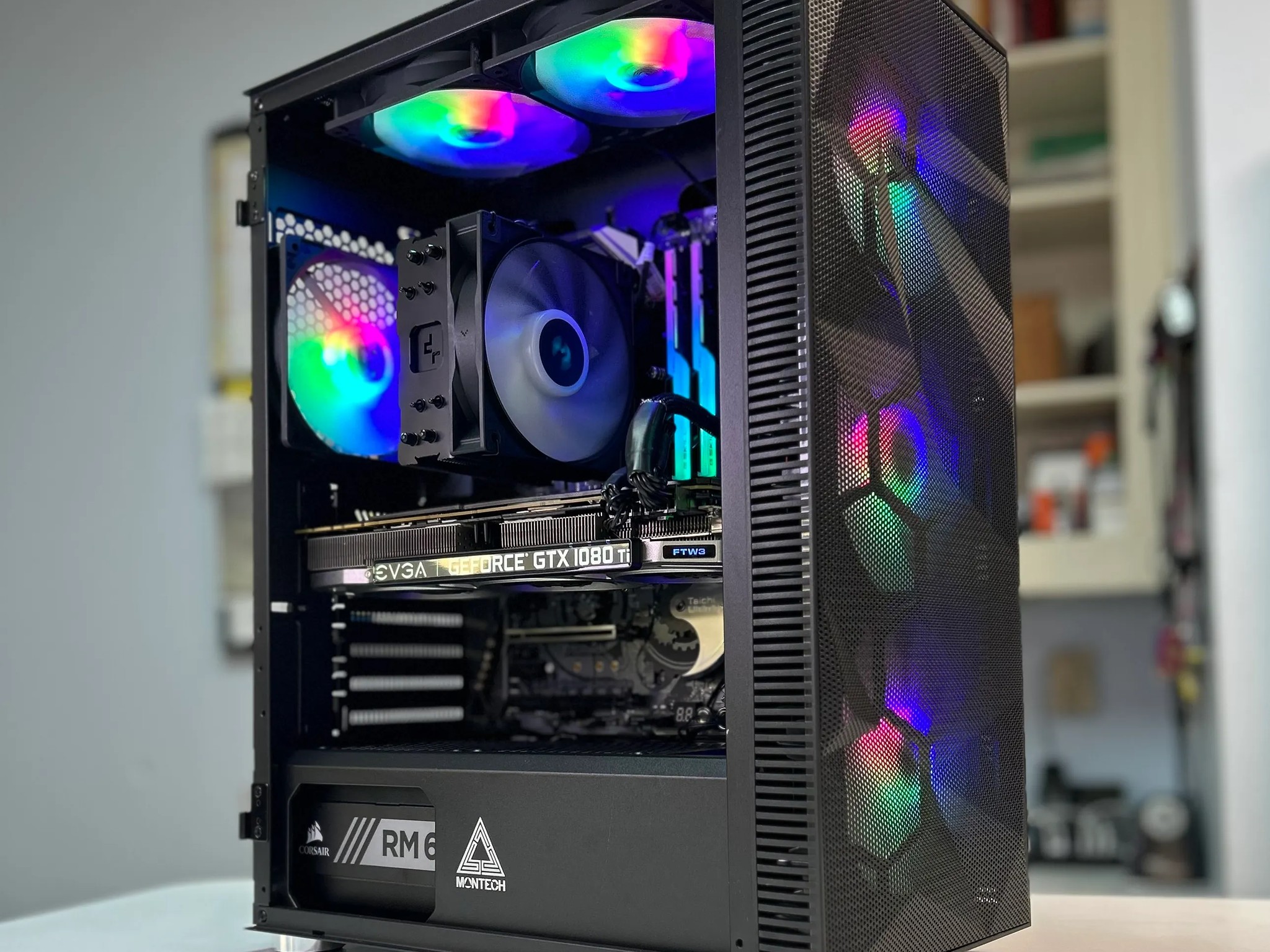 Game-Stream-Edit Value PC! 1080Ti | 10Gbps | Ryzen 3600 | 32GB RAM | 1TB Nvme | Win 11 Pro | Wifi 5