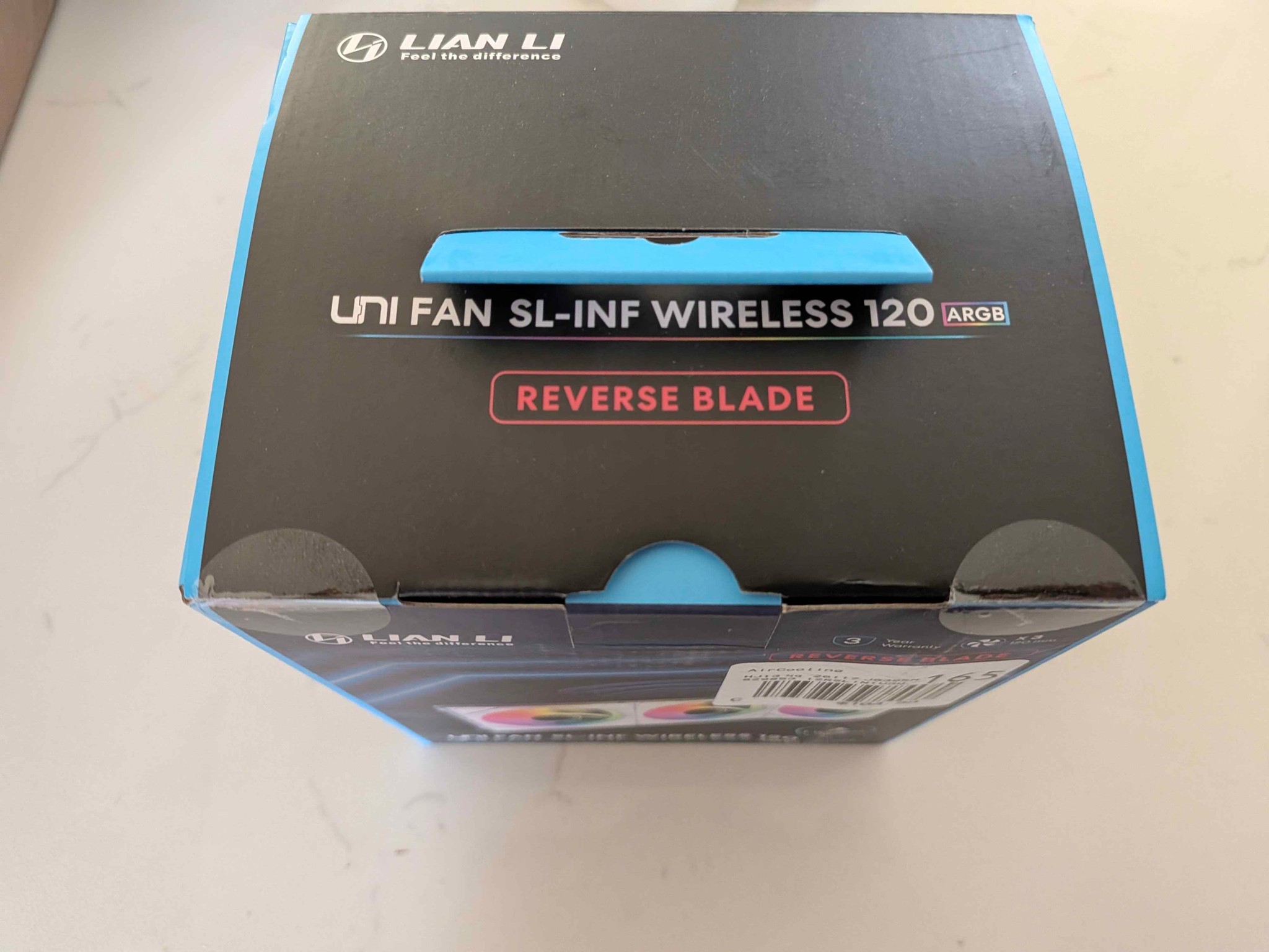 NEW SEALED Lian Li UNI FAN SL-Infinity Wireless 120 Reverse Blade (3 Pack)