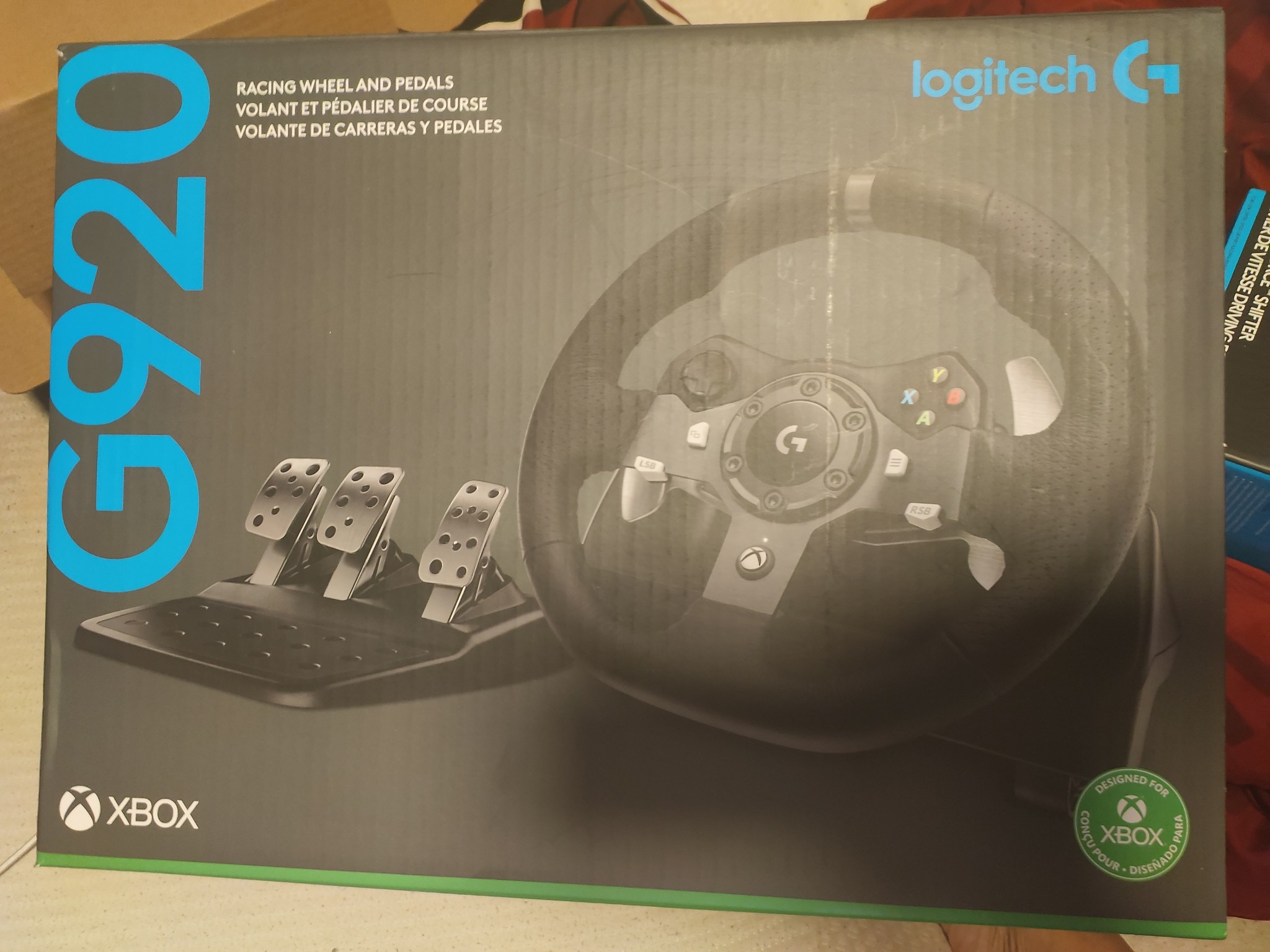 Logitech g920 racing wheel