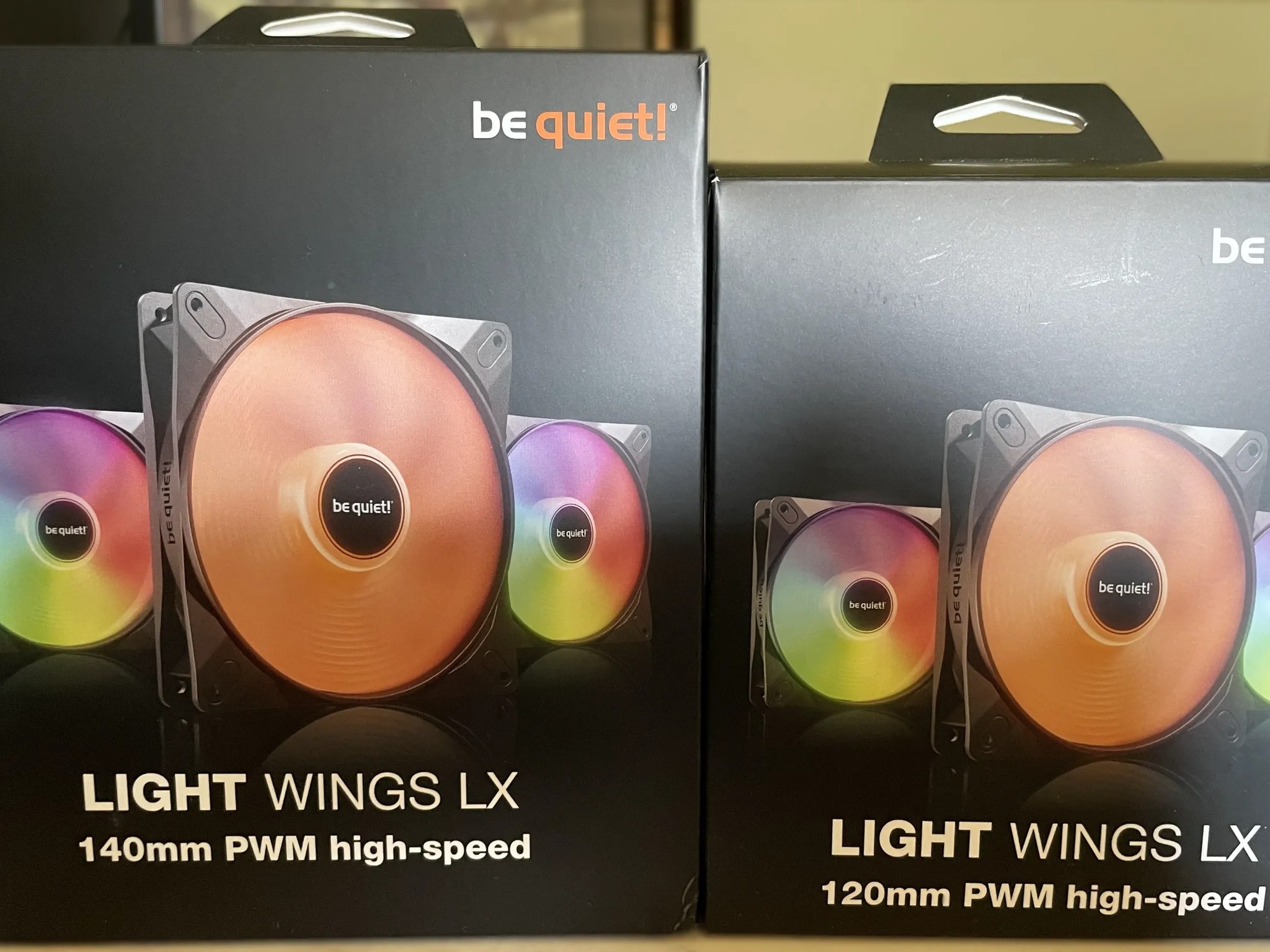 LIKE NEW! Antec FLUX PC Chassis - Black + Upgraded RGB Fans