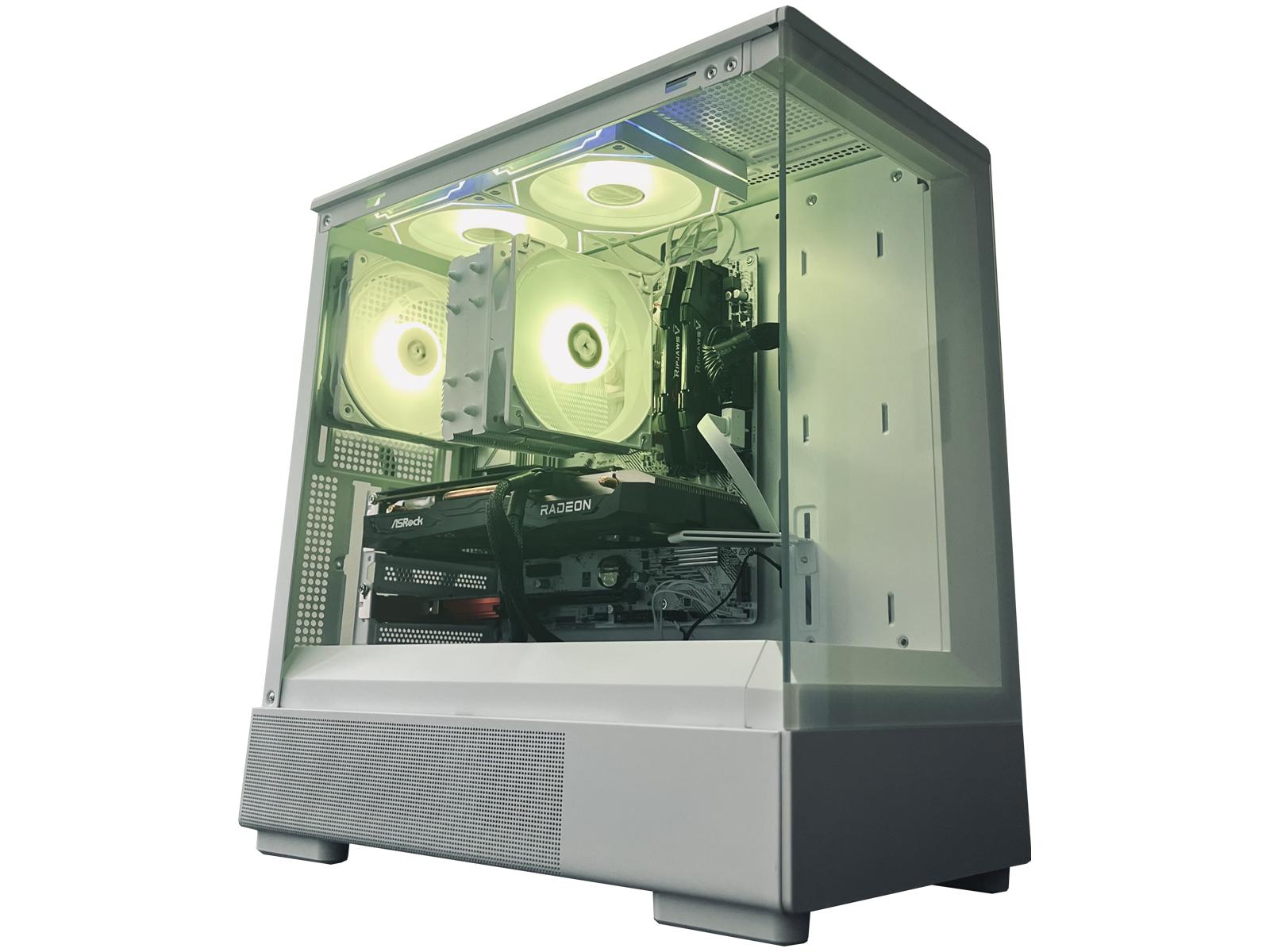 ALL WHITE ESPORTS BUILD - RX7600 - 5600x - 32GB RAM - 1TB SSD