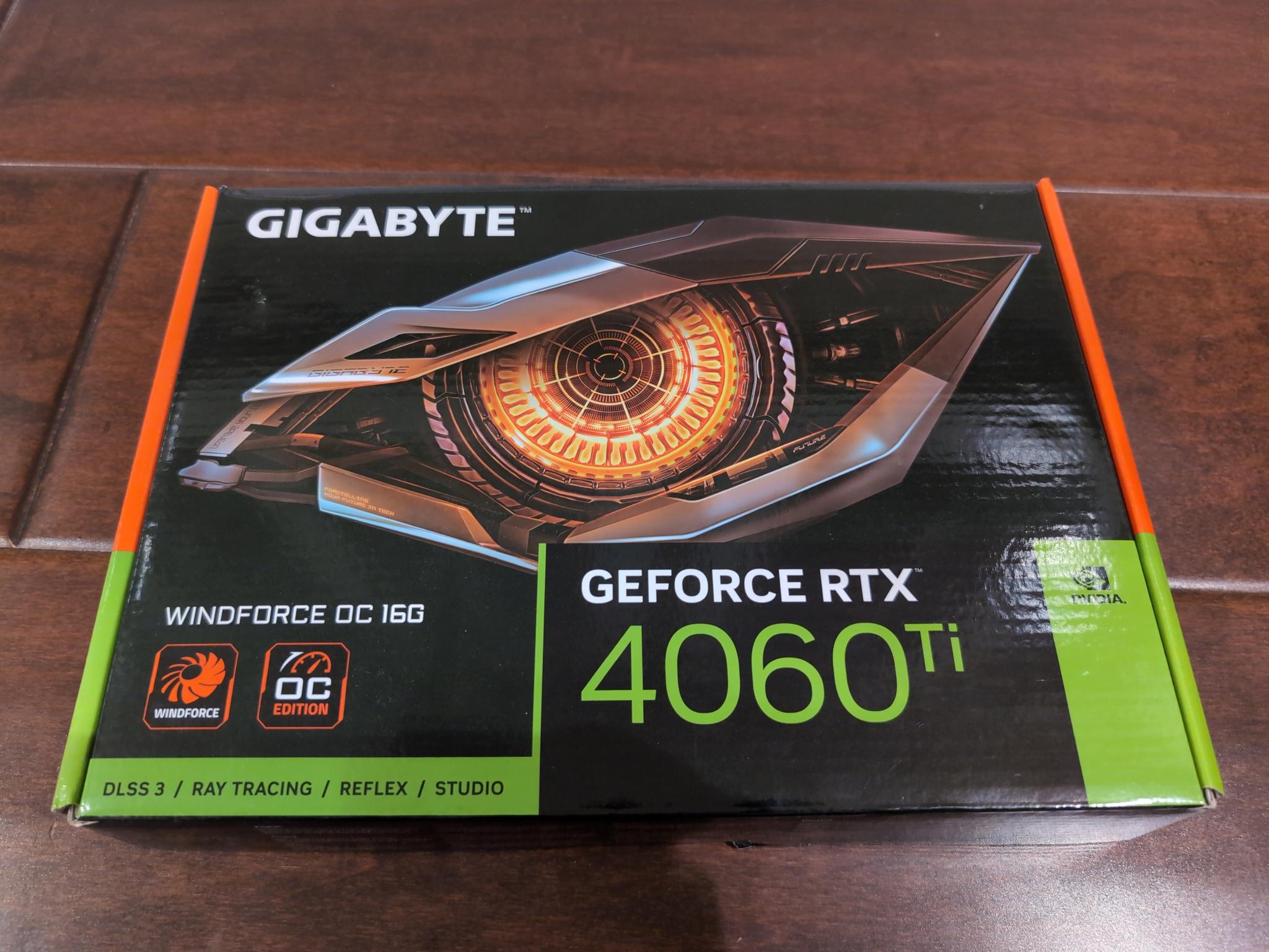 Gigabyte WINDFORCE OC GeForce RTX 4060 Ti 16G