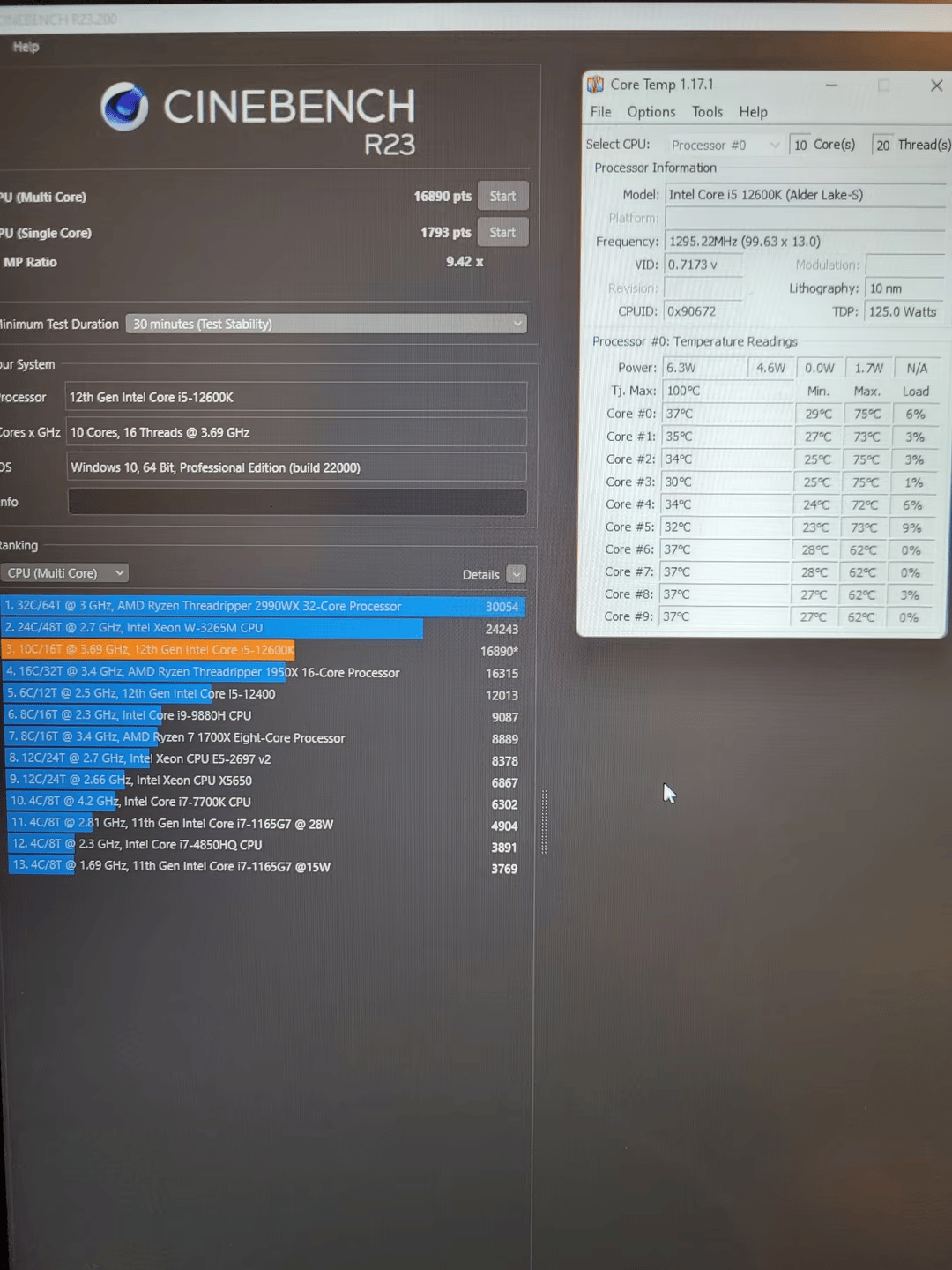 High End Production Build! i5-12600K; EVGA 3080 10GB