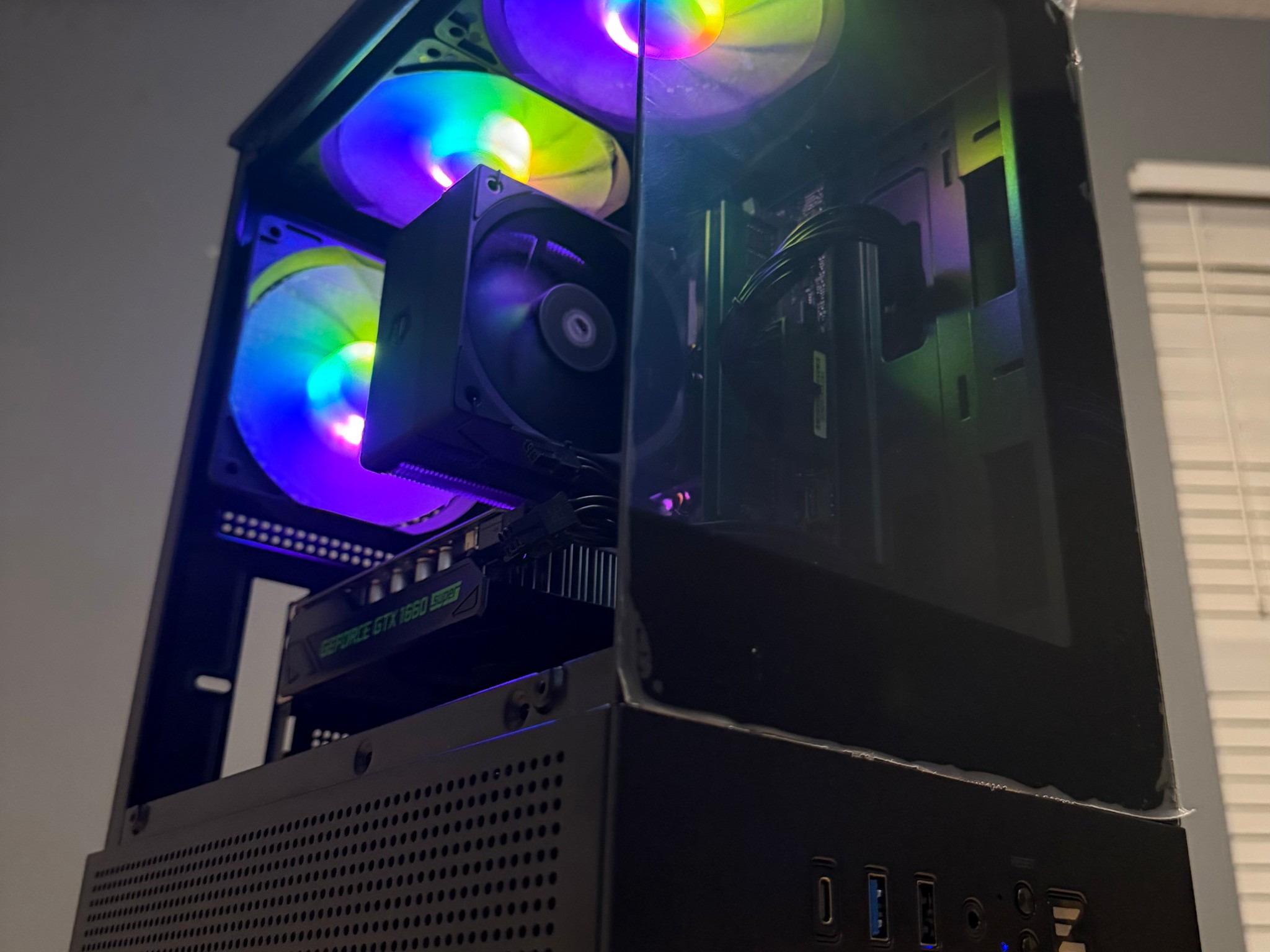 i5 8400 + GTX 1660 SUPER Value Gaming PC | 16GB RAM | 480GB SSD | WIN11 | ETHERNET | FRGB LIGHTING |