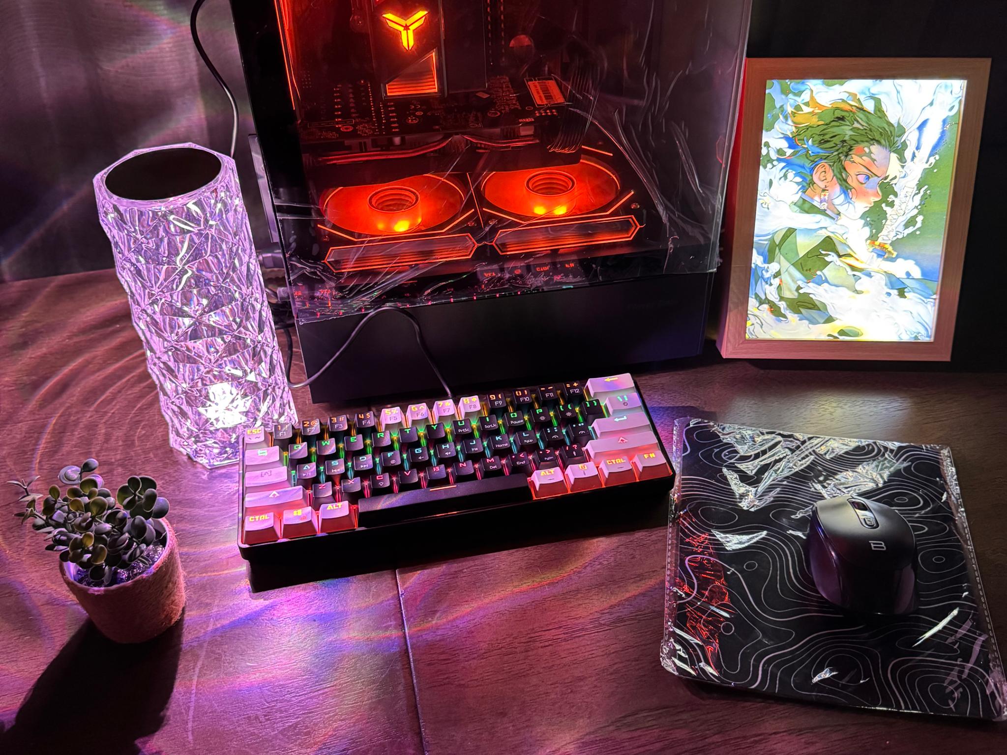Fire Tech Labs: midnight Moodz i5 12400f/ RTX 2060 SUPER/ 1TB SSD/ 16gb DDR 4 3600/ Seaview case