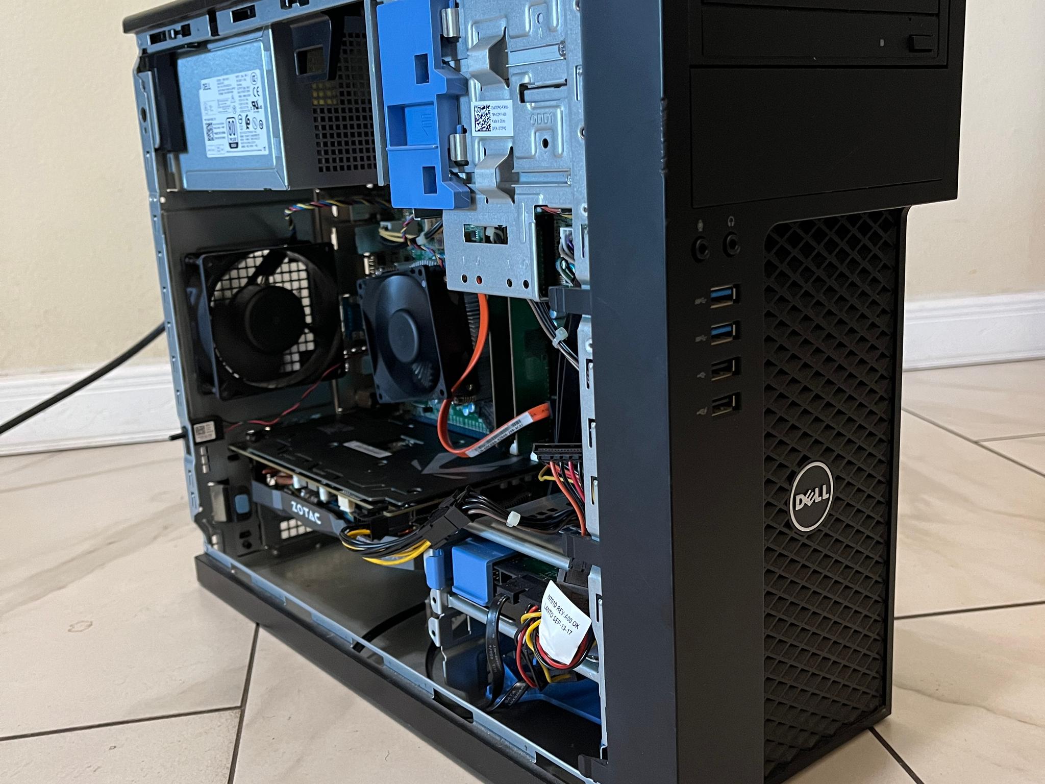 🟠🔥NVIDIA RTX 2060, Intel Core i7-7700, 16GB RAM, 1 TB Storage, Dell Precision 3620 Gaming PC 🖥️